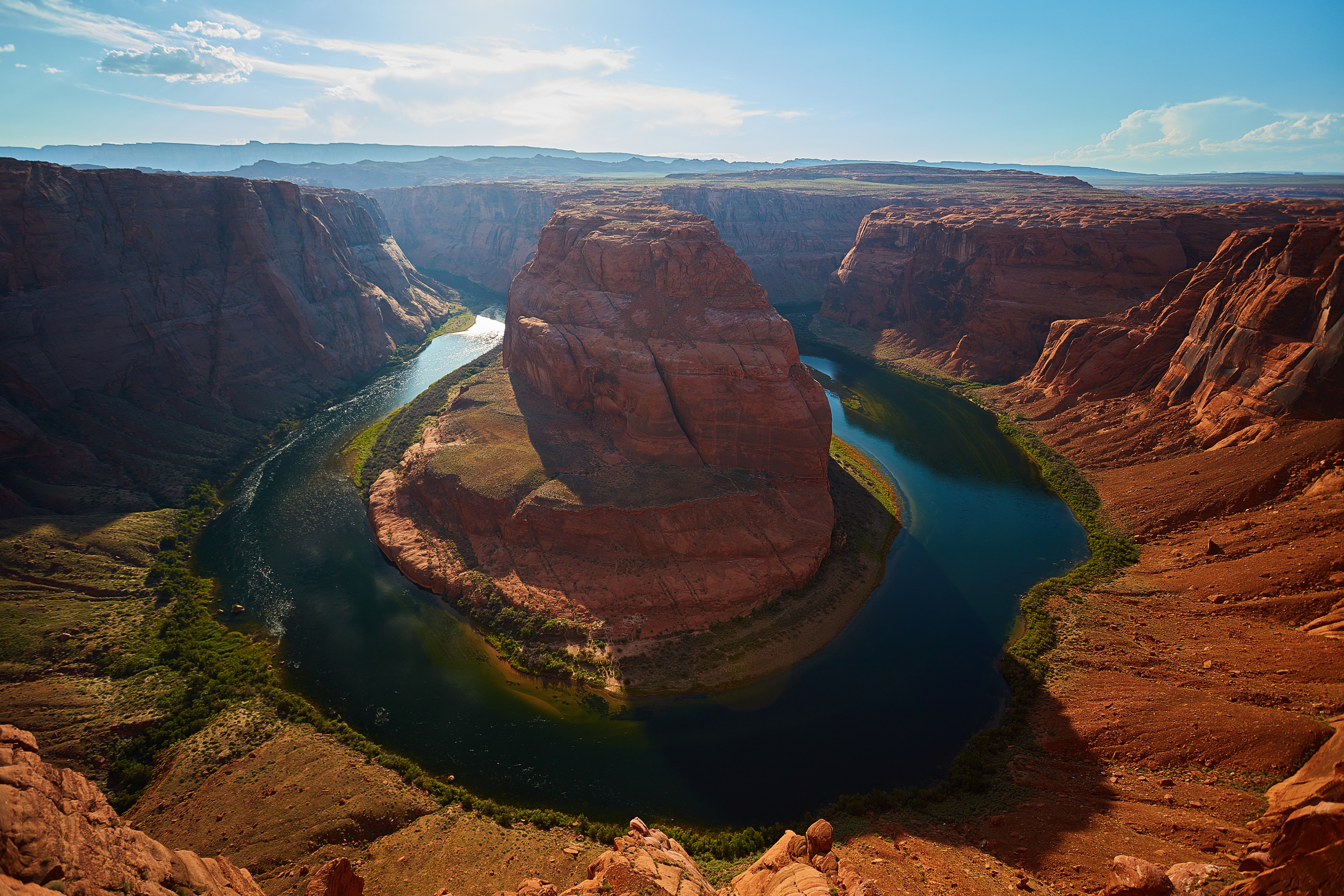 Horseshoe Bend Colorado River Red Rock Canyon HD Wallpaper