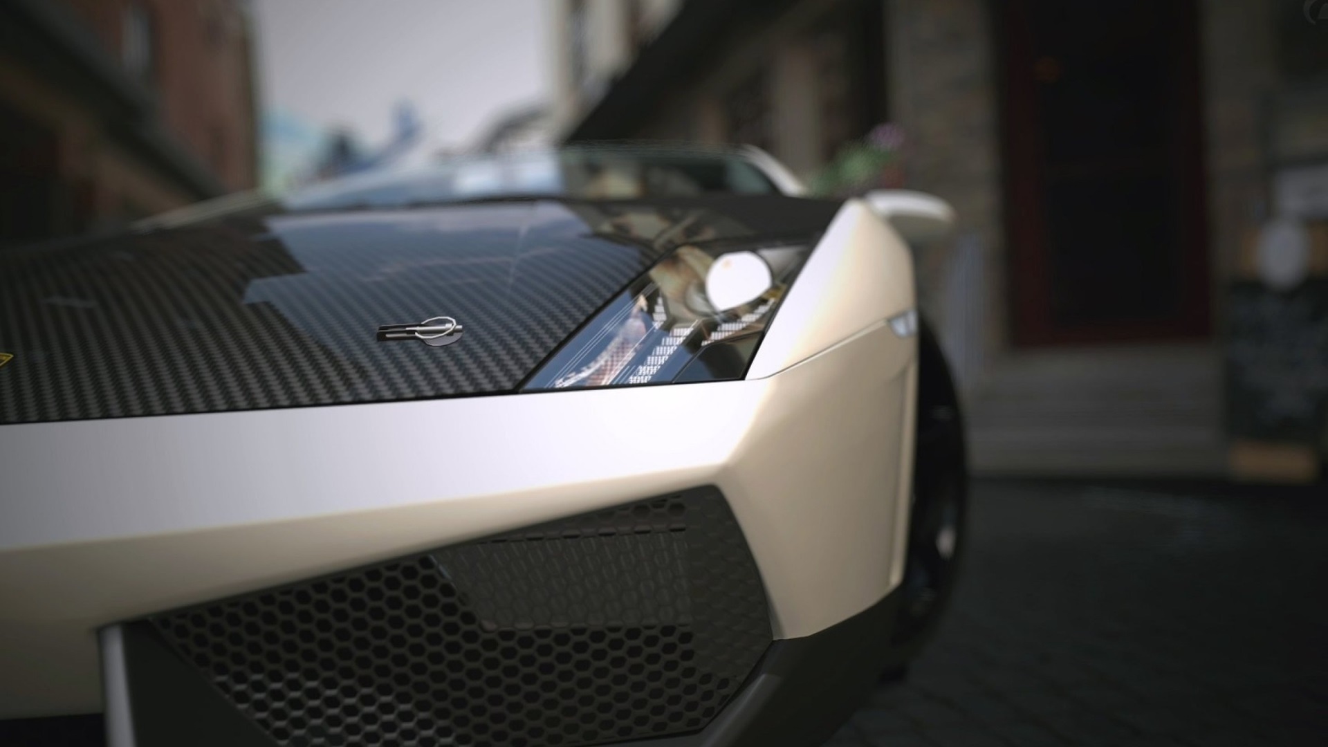 Lamborghini Gallardo front view HD Wallpaper