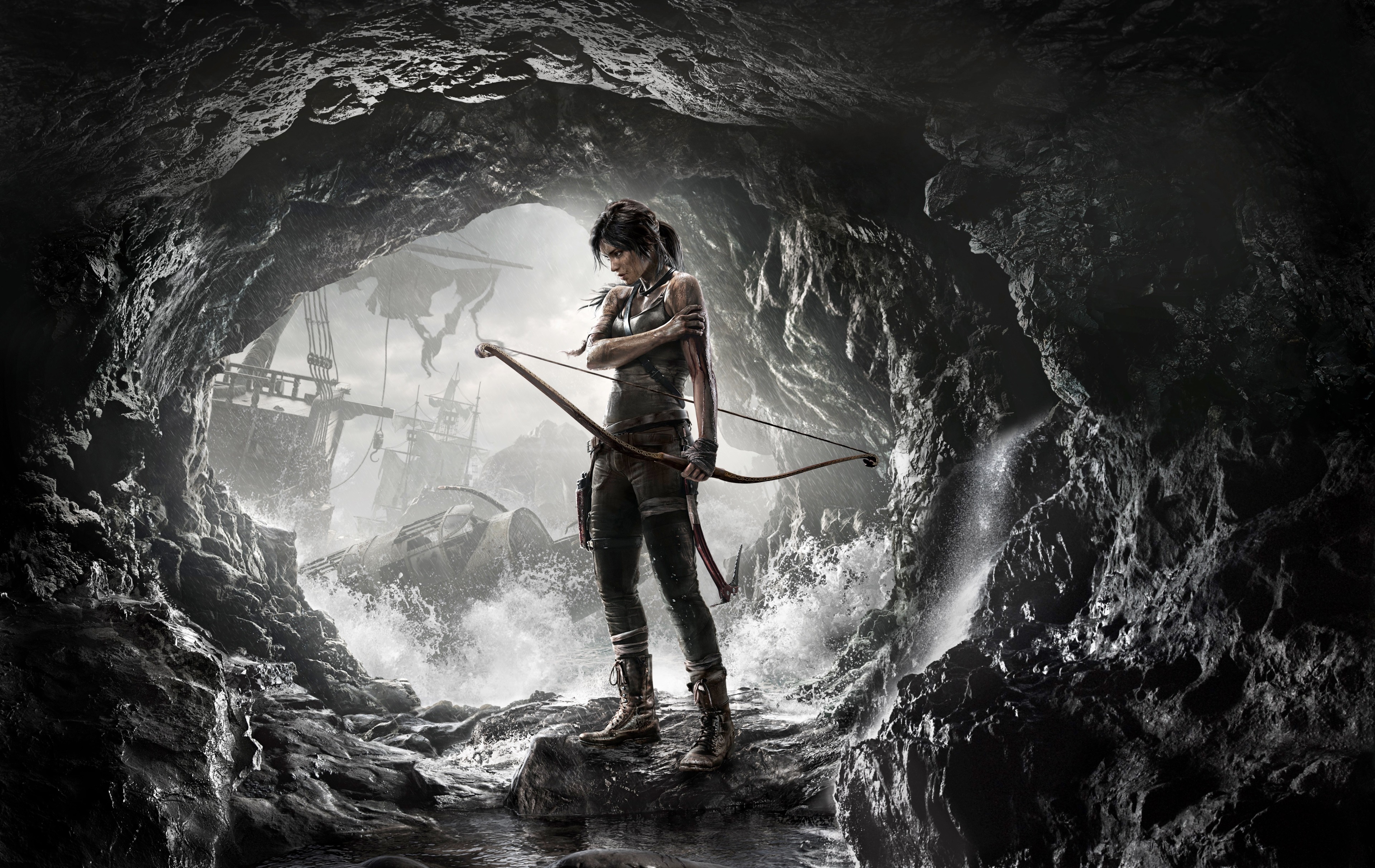 Lara Croft from Rise of the Tomb Raider 4K HD Wallpaper