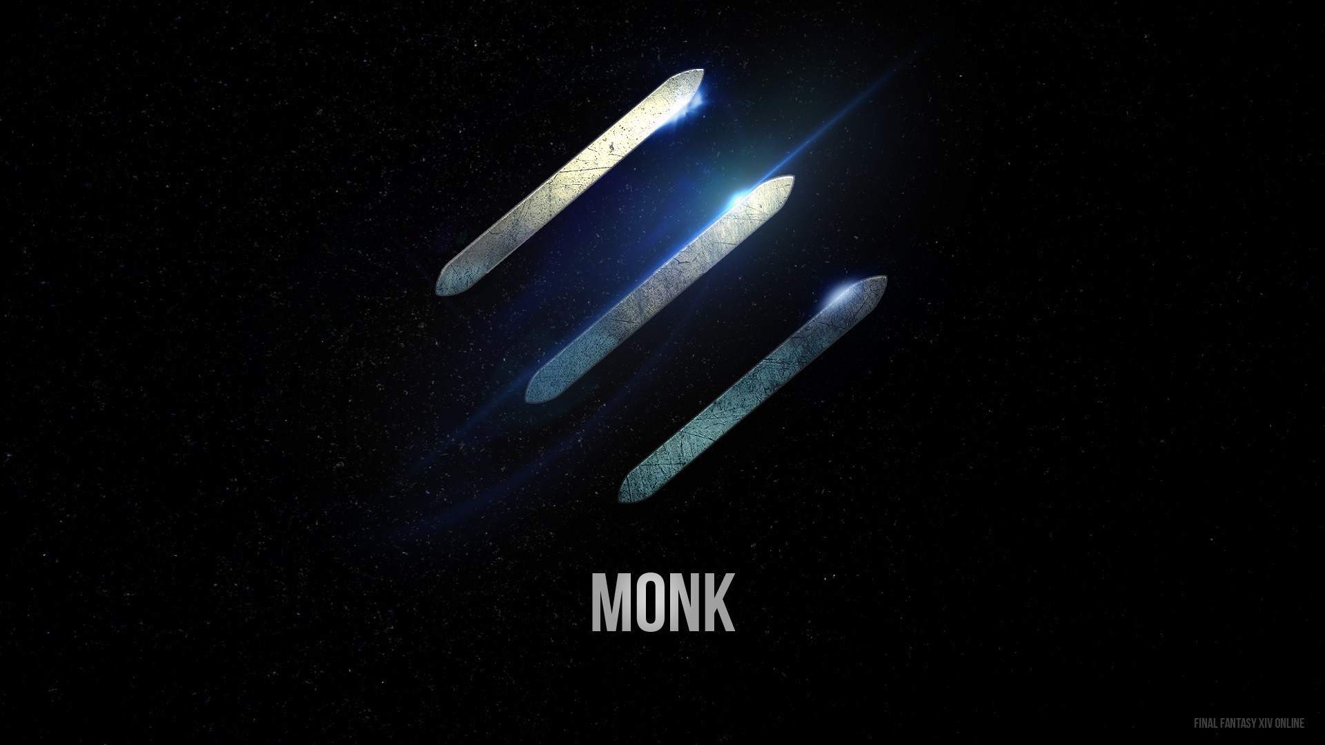 Monk logo from Final Fantasy XIV HD Wallpaper
