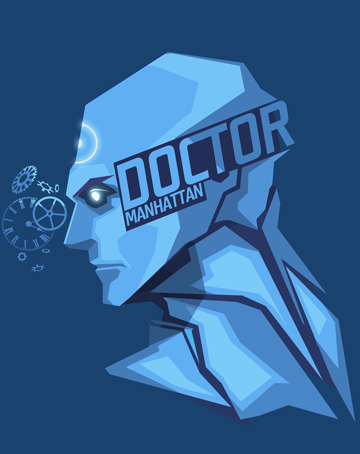 Doctor Manhattan from DC Comics HD Wallpaper