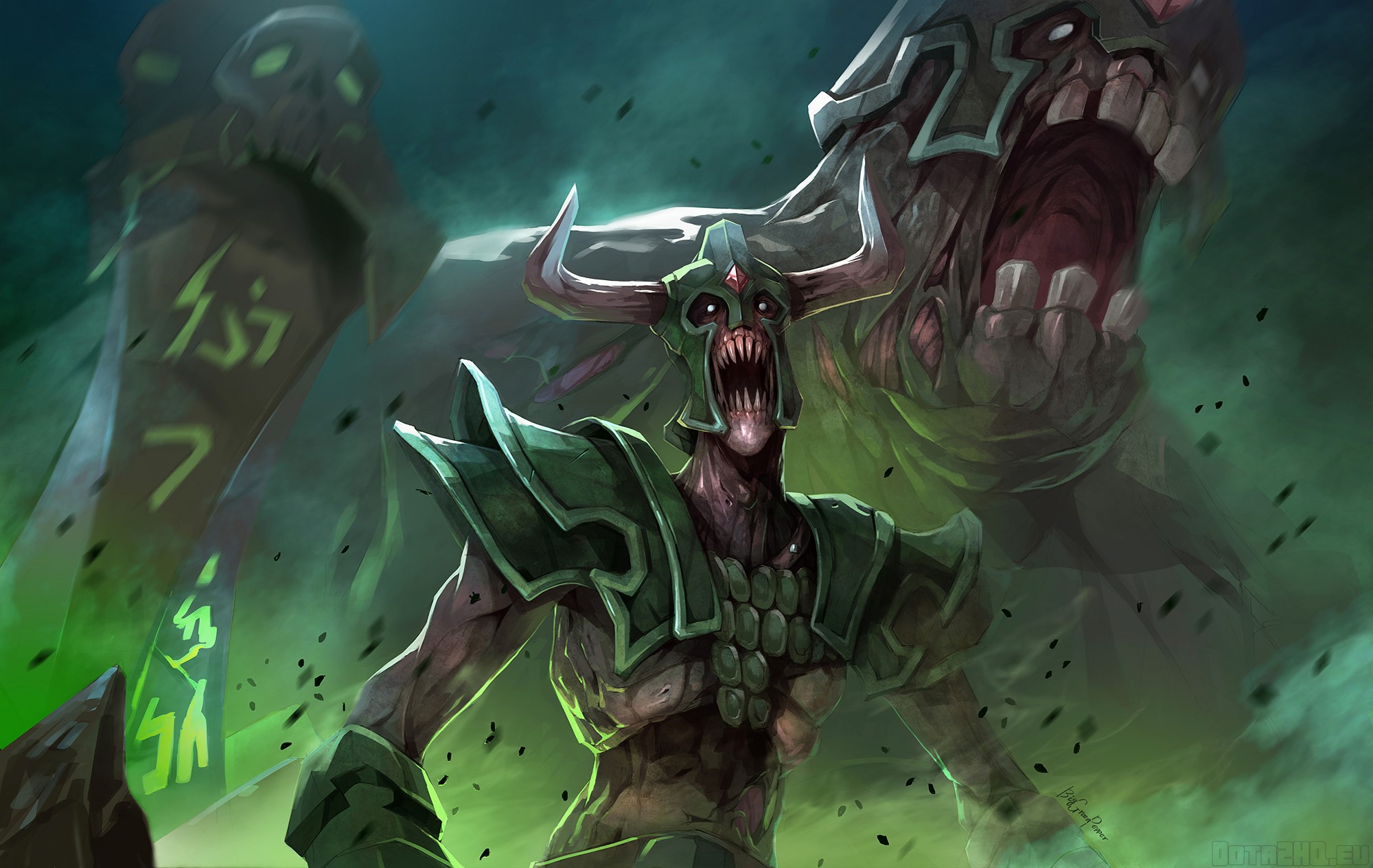 Undying from Dota 2 HD Wallpaper