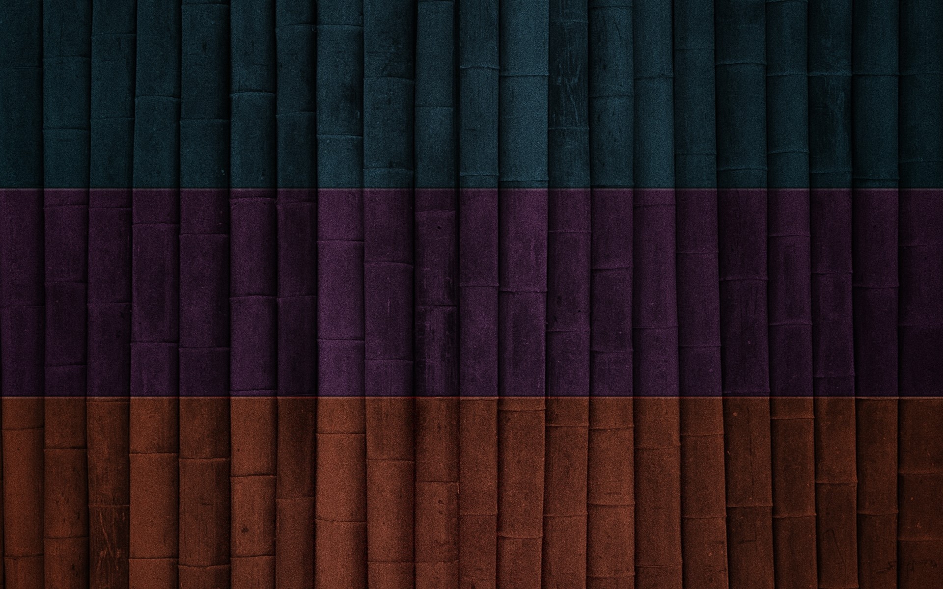 Bamboo texture with horizontal color stripes HD Wallpaper
