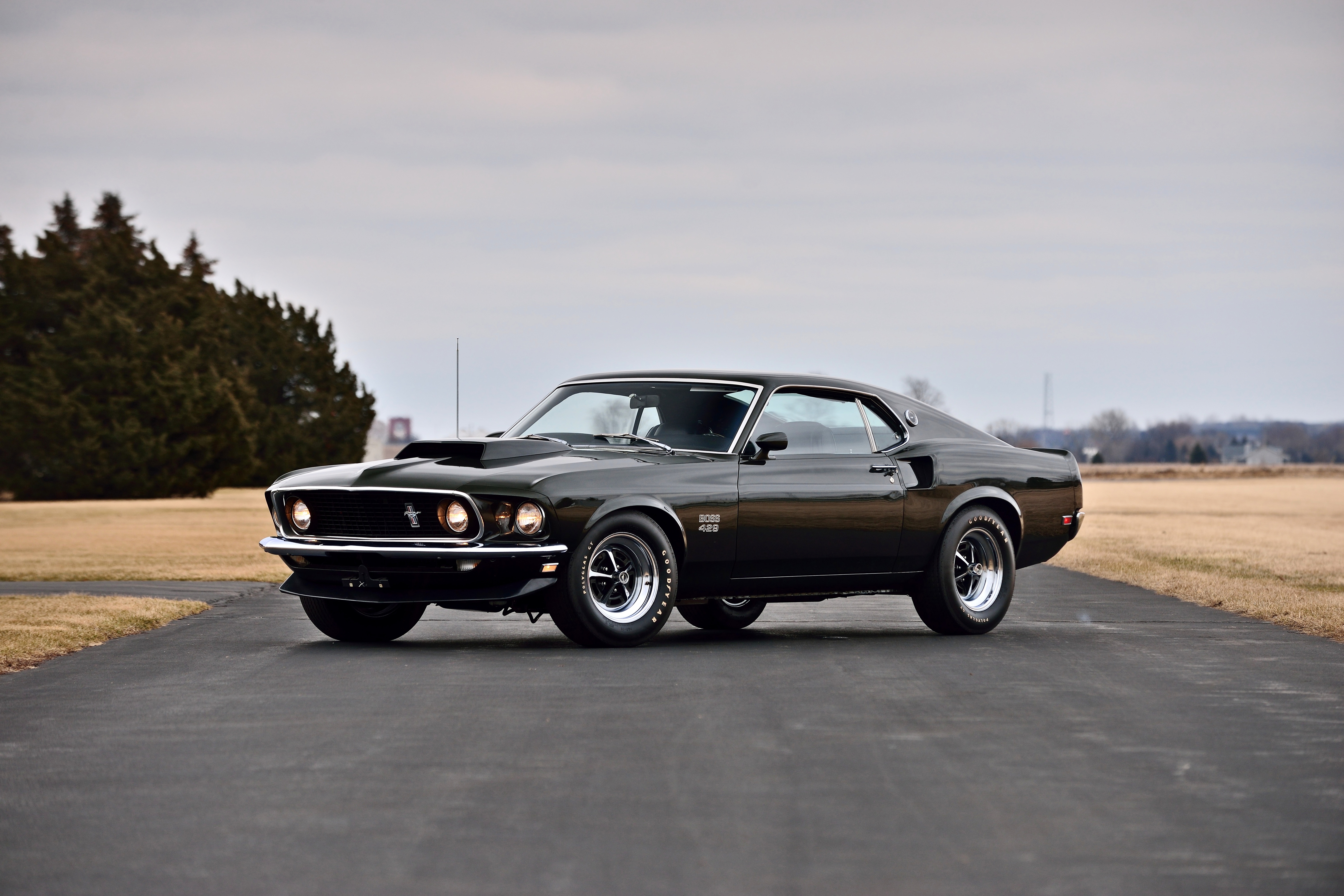 1969 Ford Mustang Boss 429 HD Wallpaper
