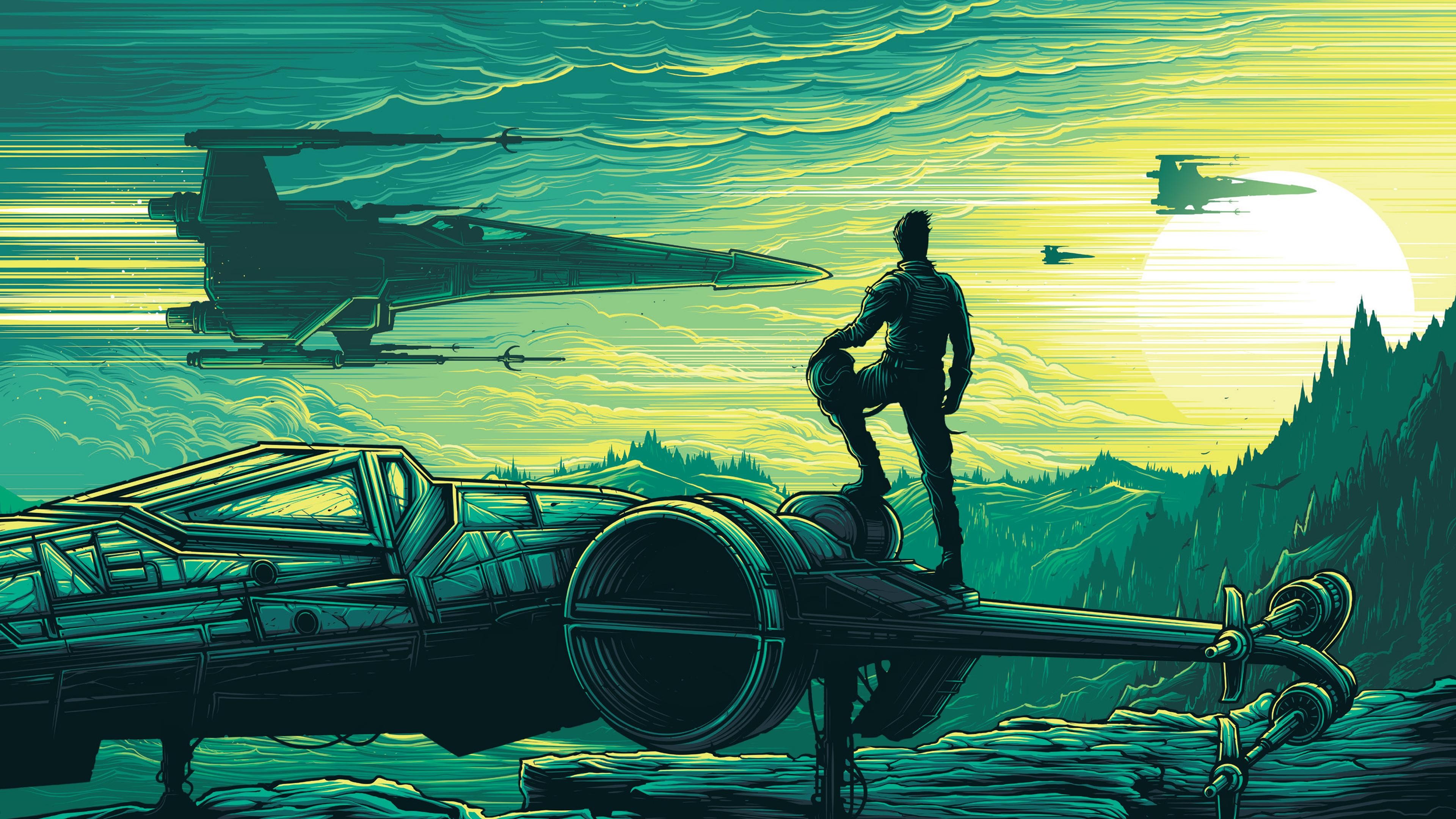 Star Wars: The Force Awakens Artwork HD Wallpaper