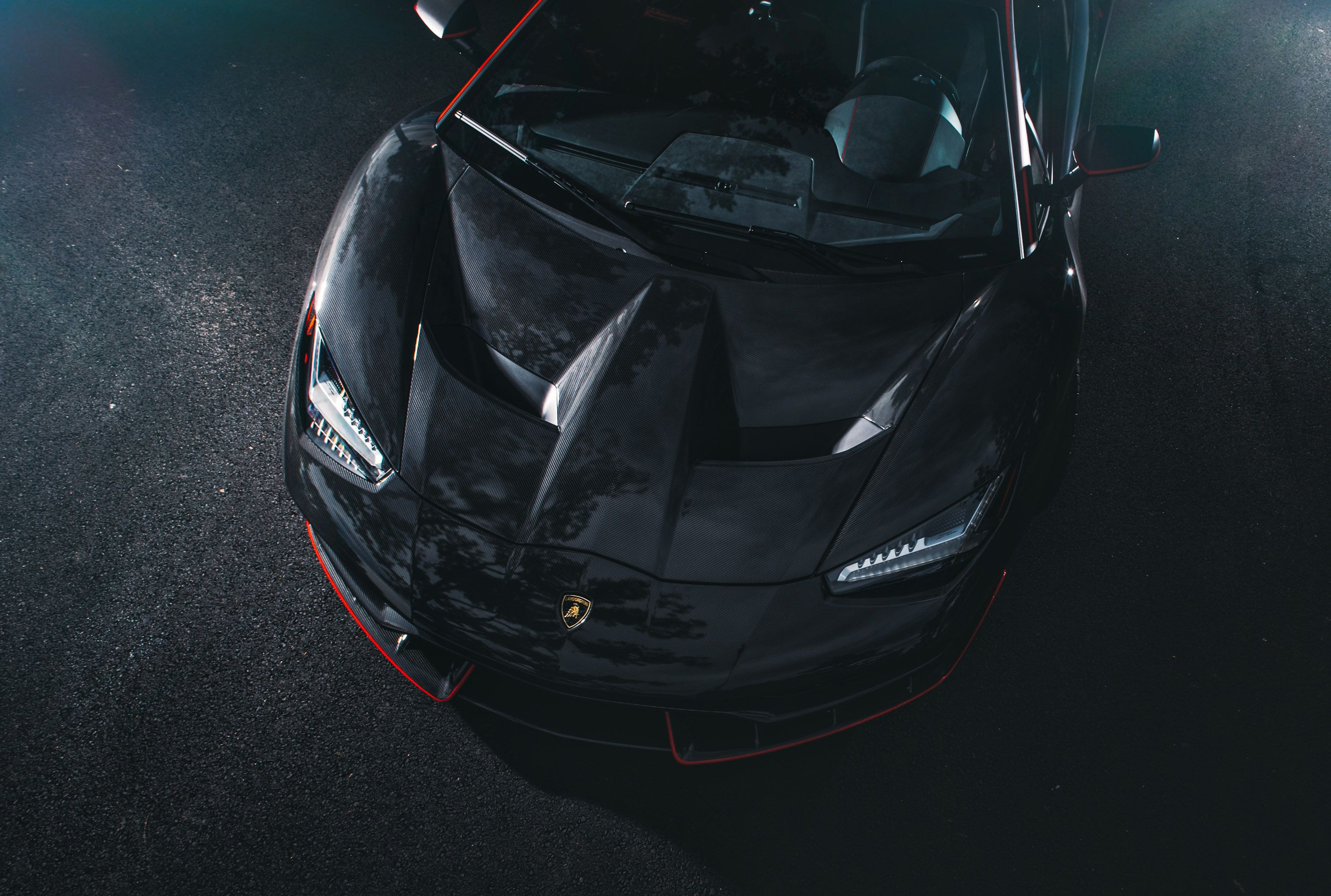 Lamborghini Centenario from above HD Wallpaper
