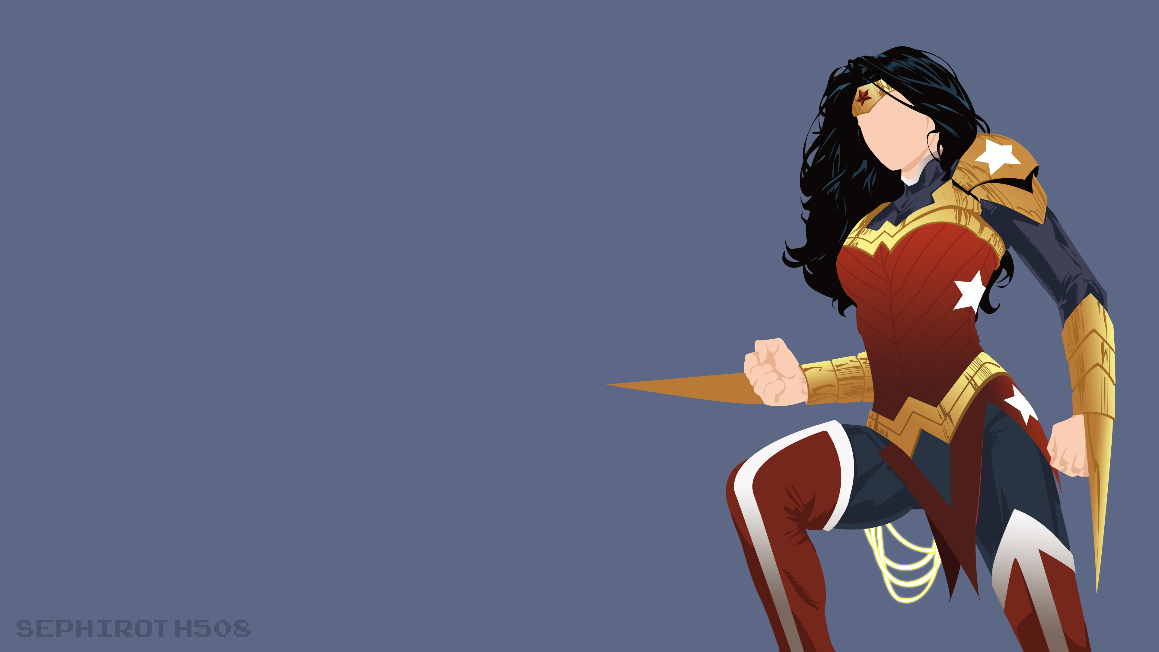 Wonder Woman artwork by Sephiroth508 HD Wallpaper