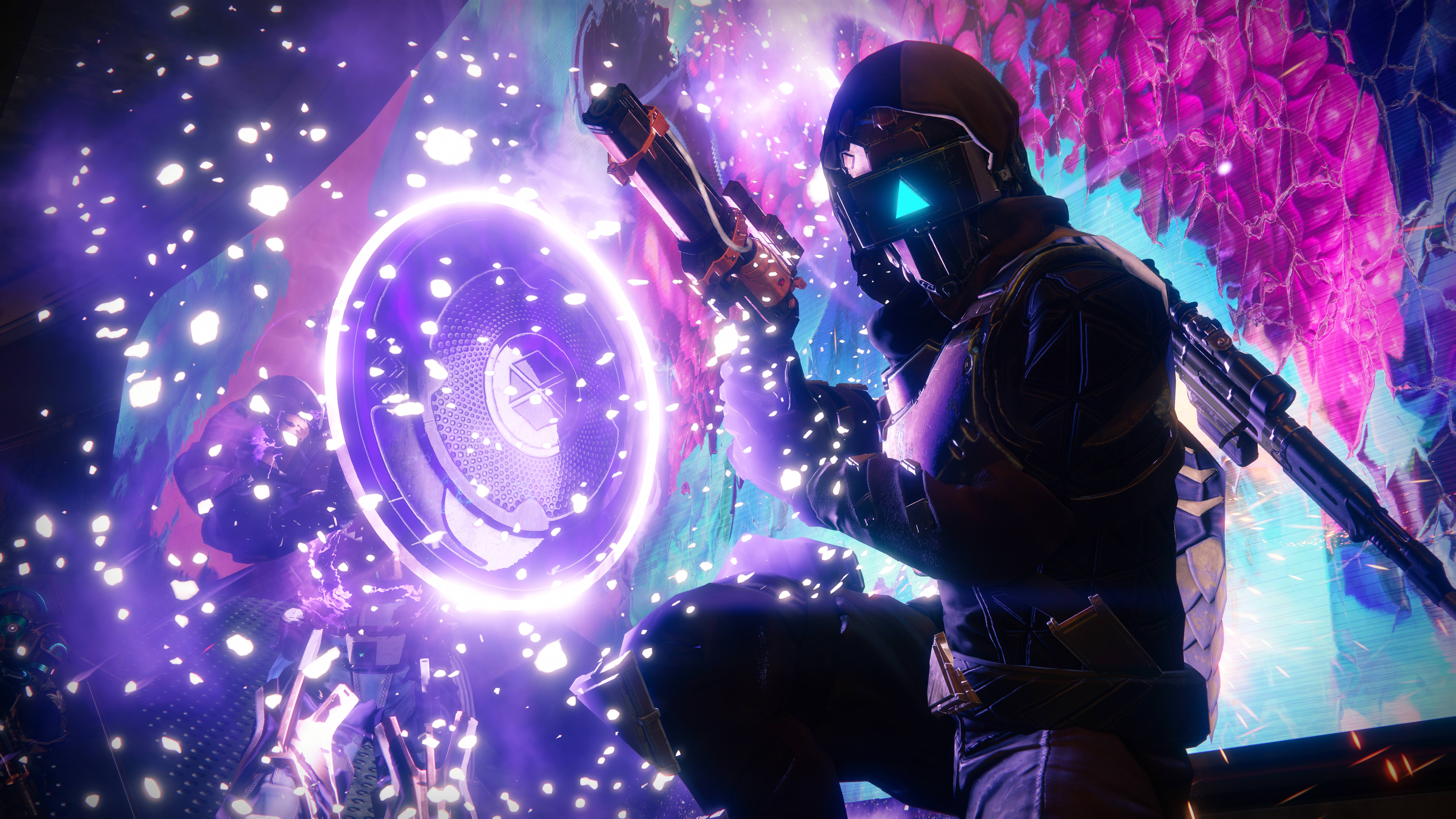 Guardians from Destiny 2 in combat HD Wallpaper
