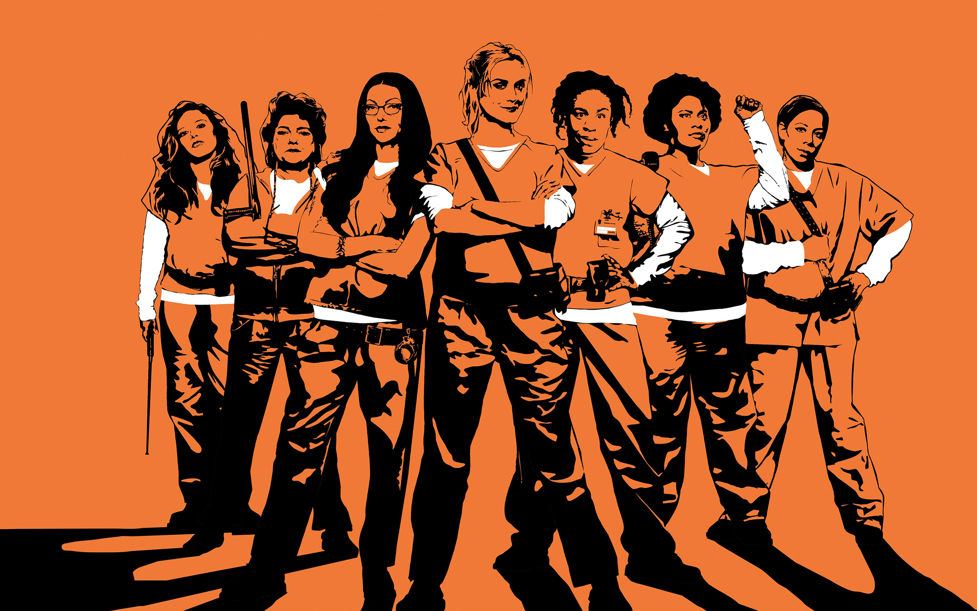 Orange Is the New Black cast HD Wallpaper