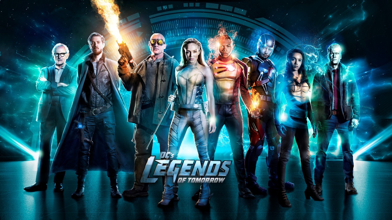 DC's Legends of Tomorrow TV Show Poster HD Wallpaper