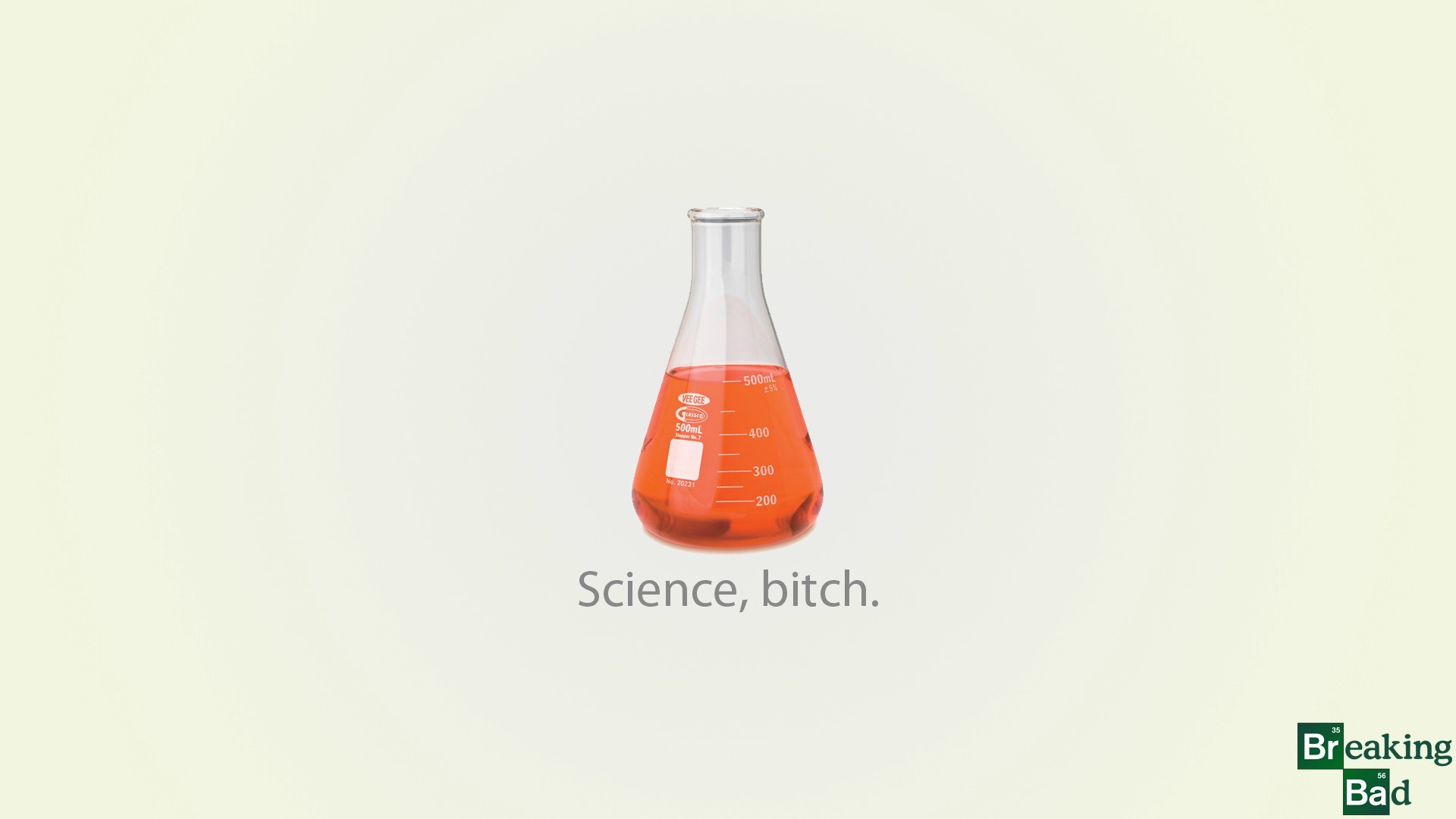 Breaking Bad science flask HD Wallpaper