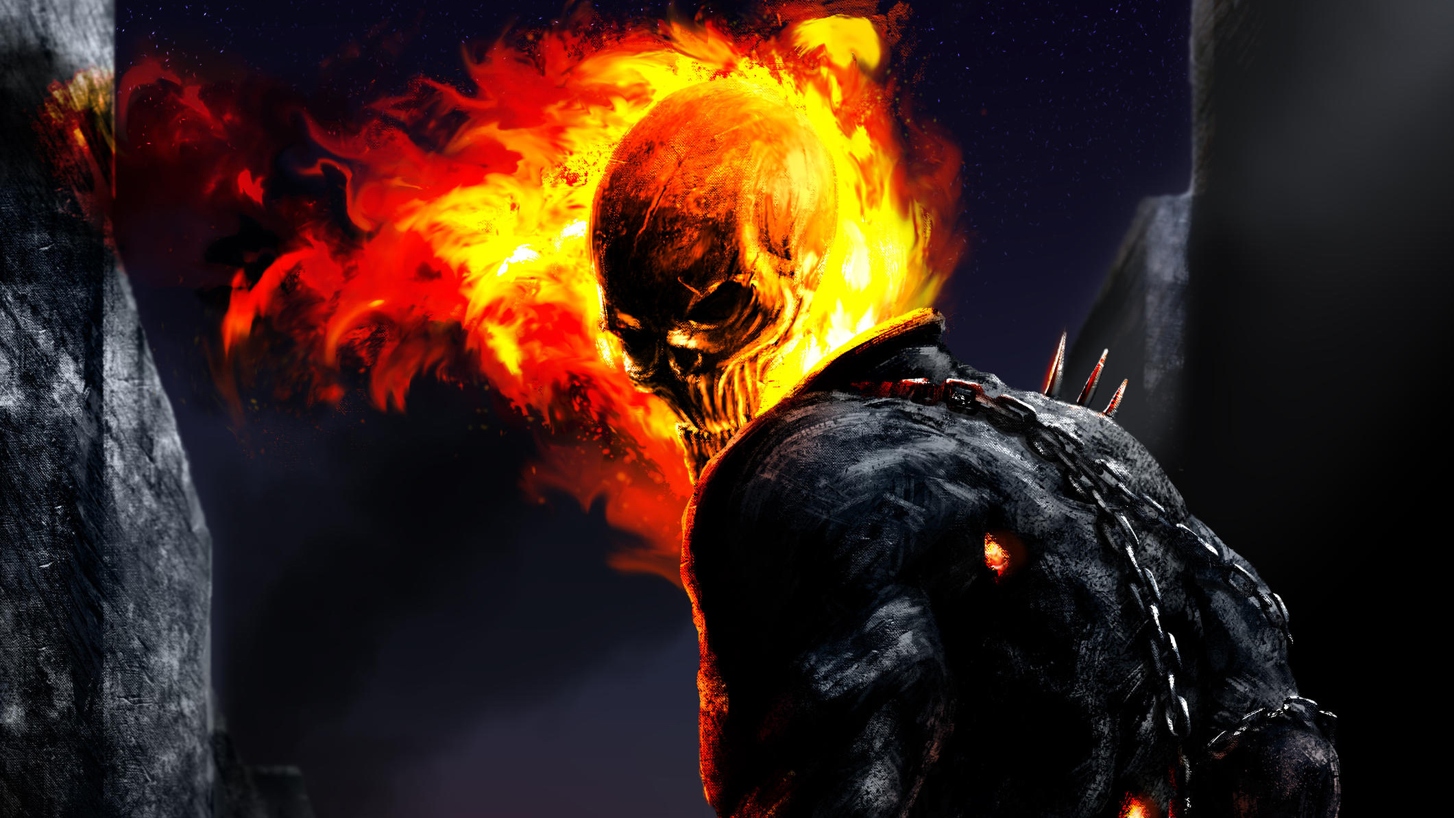 Ghost Rider from Marvel Comics HD Wallpaper