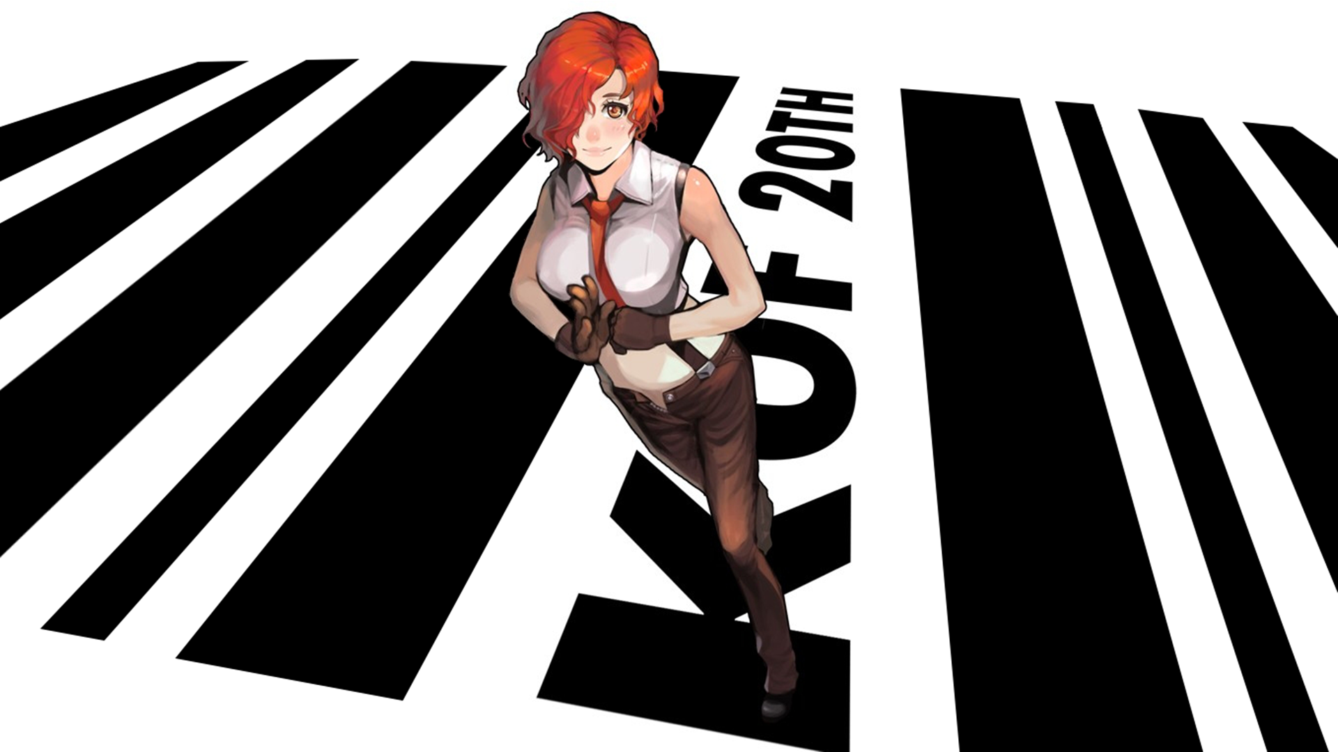 Vanessa from The King of Fighters 20th Anniversary HD Wallpaper