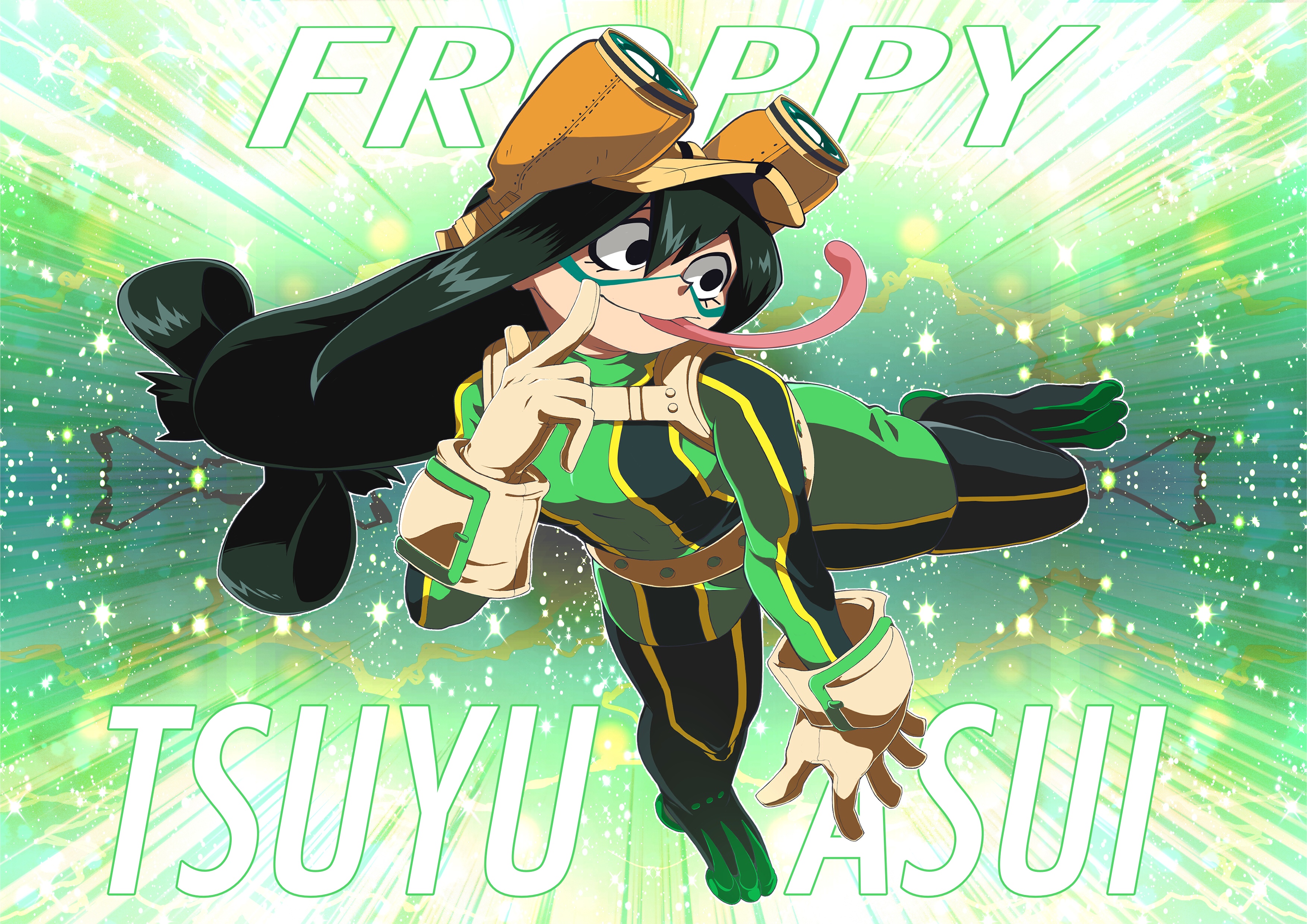 Tsuyu Asui from My Hero Academia HD Wallpaper