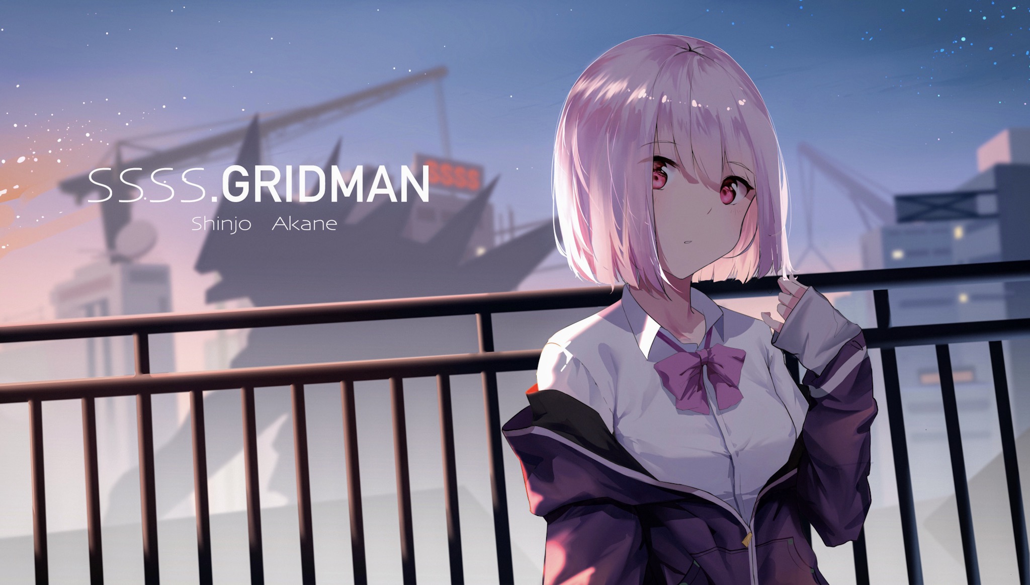 SSSS.GRIDMAN Akane Shinjou HD Wallpaper