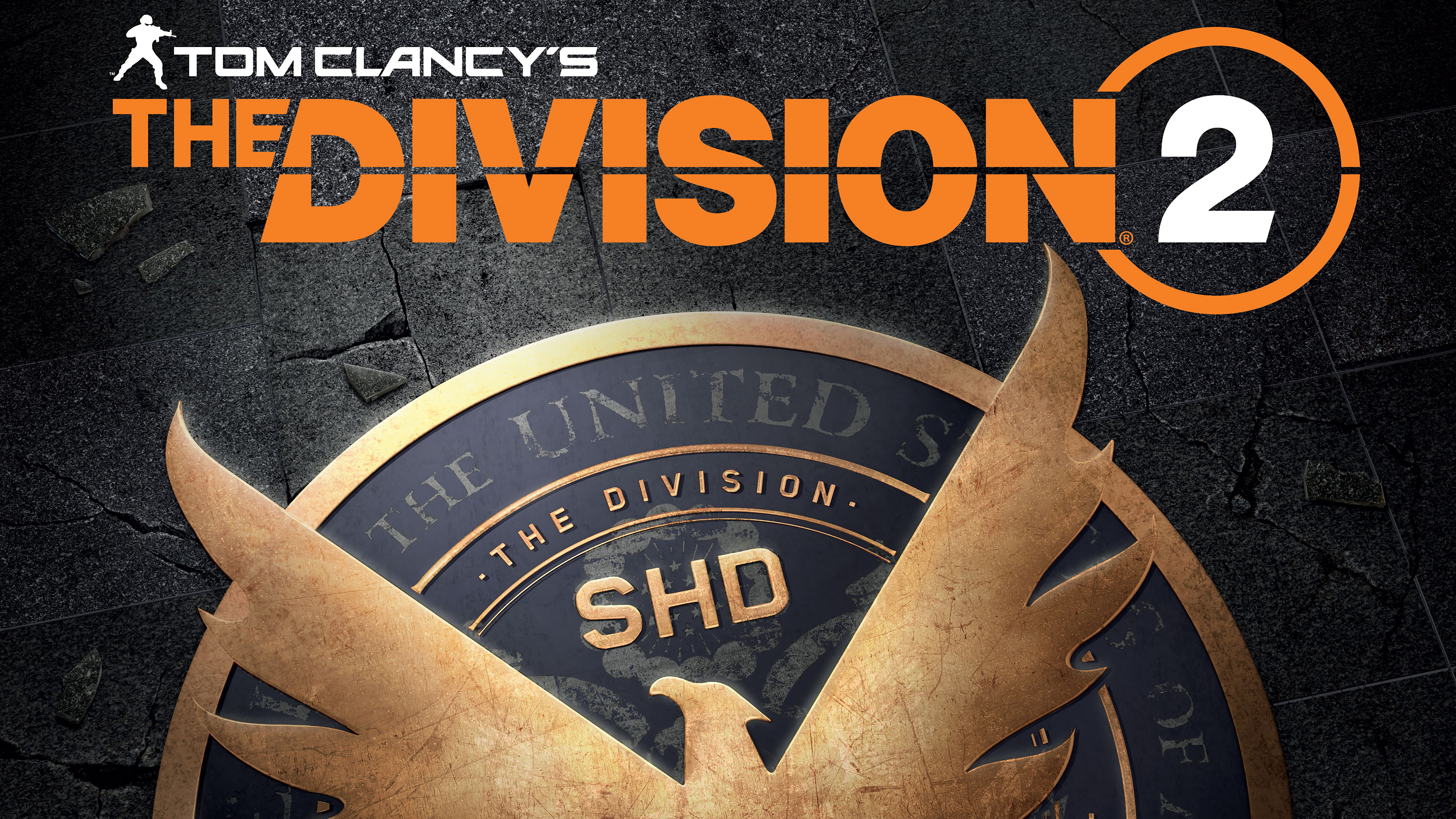 Tom Clancy's The Division 2 SHD Logo HD Wallpaper