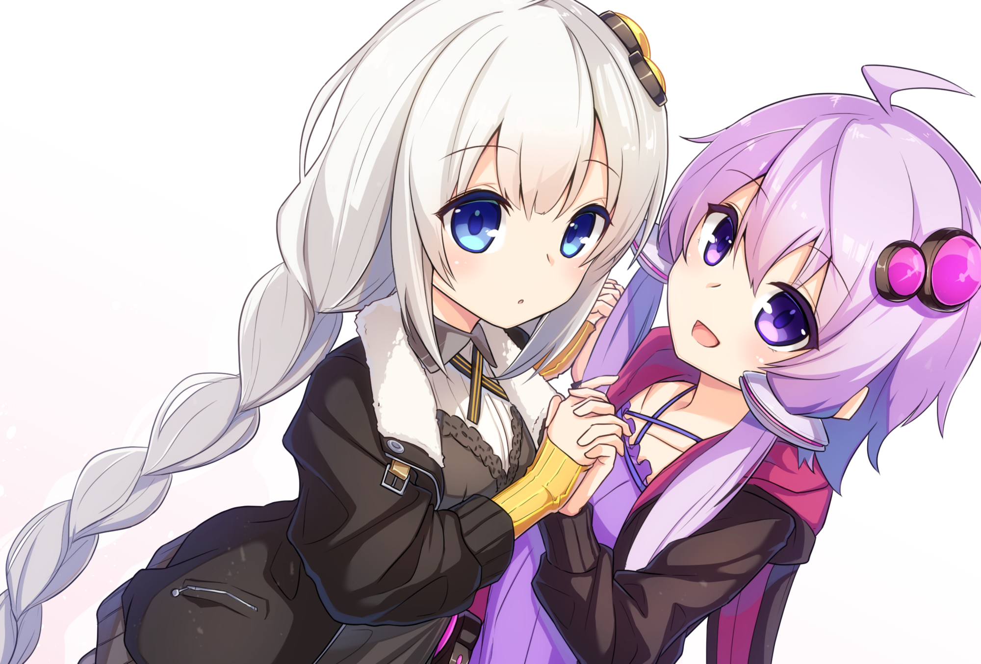Akari Kizuna and Yuzuki Yukari HD Wallpaper