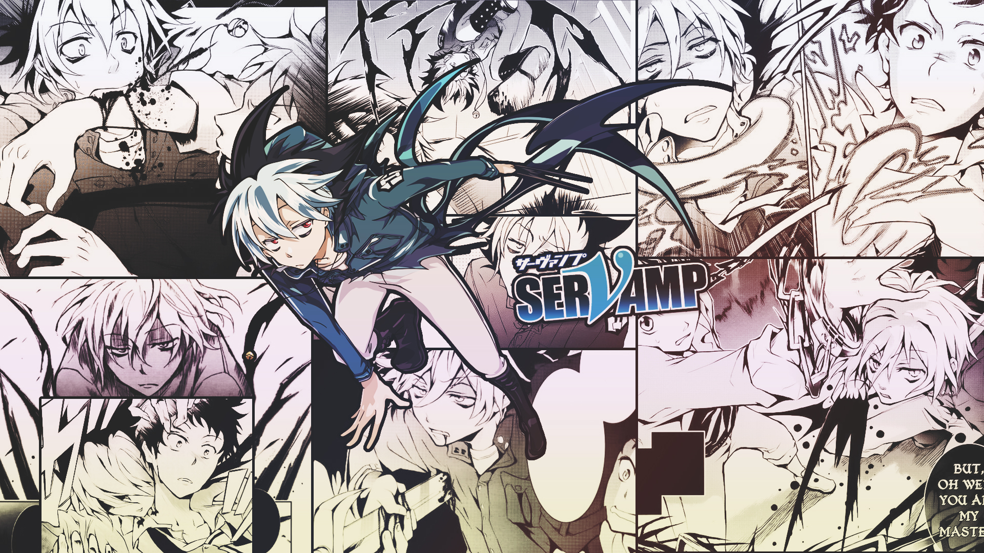 Servamp Anime Manga Collage HD Wallpaper