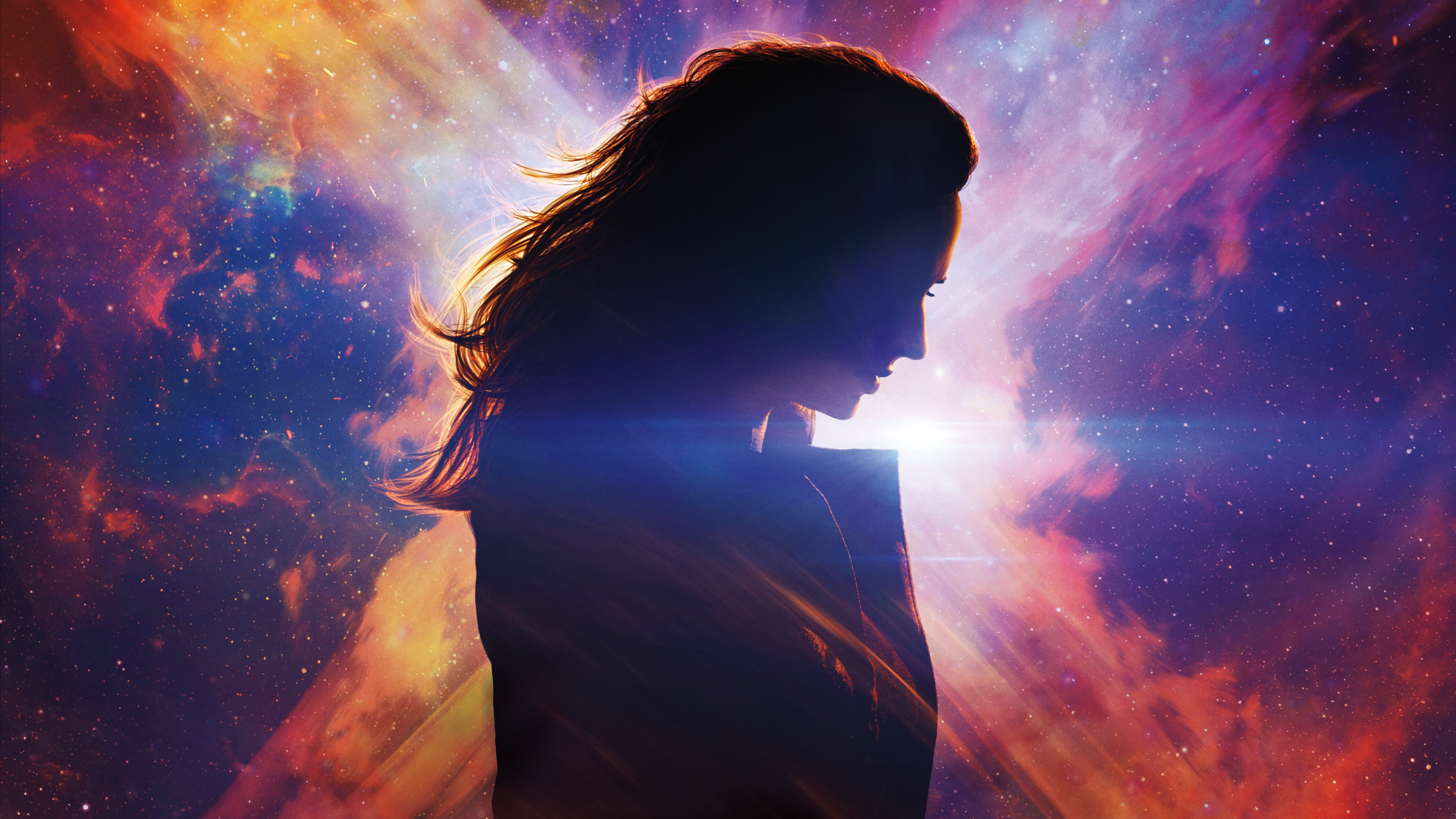 Jean Grey from X-Men Dark Phoenix in Space HD Wallpaper