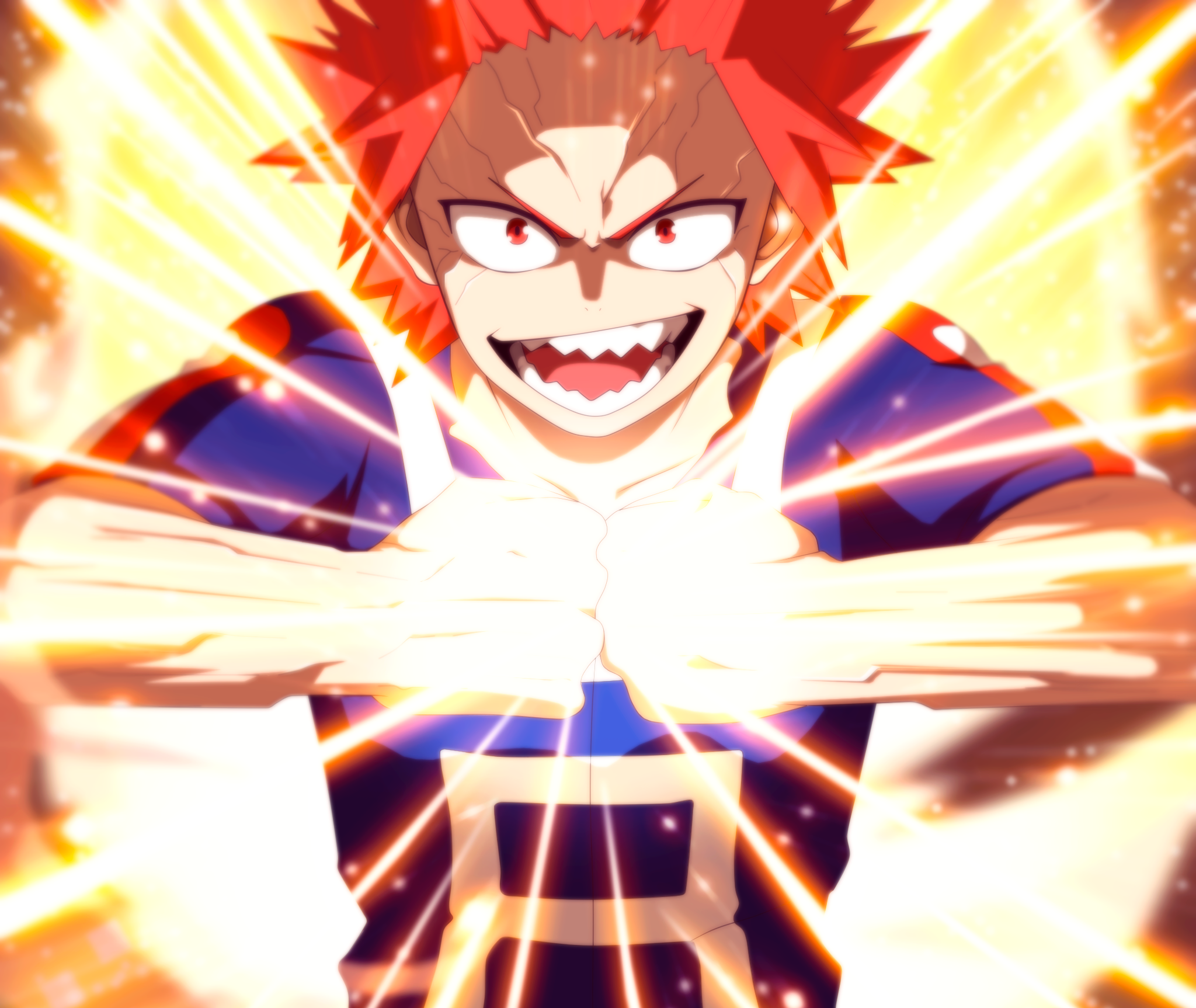Eijiro Kirishima from My Hero Academia HD Wallpaper