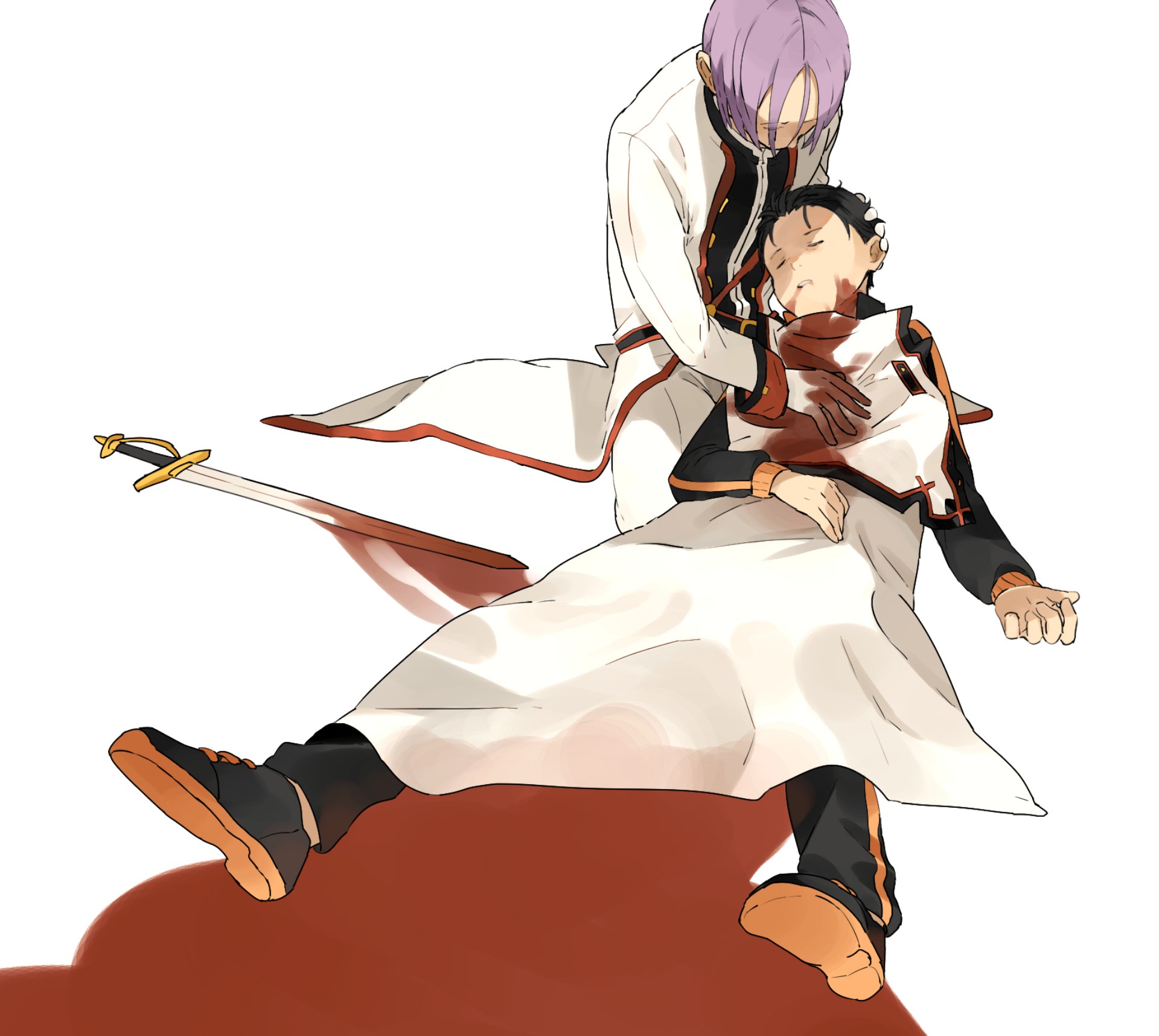 Subaru Natsuki and Julius Juukulius from Re:Zero HD Wallpaper