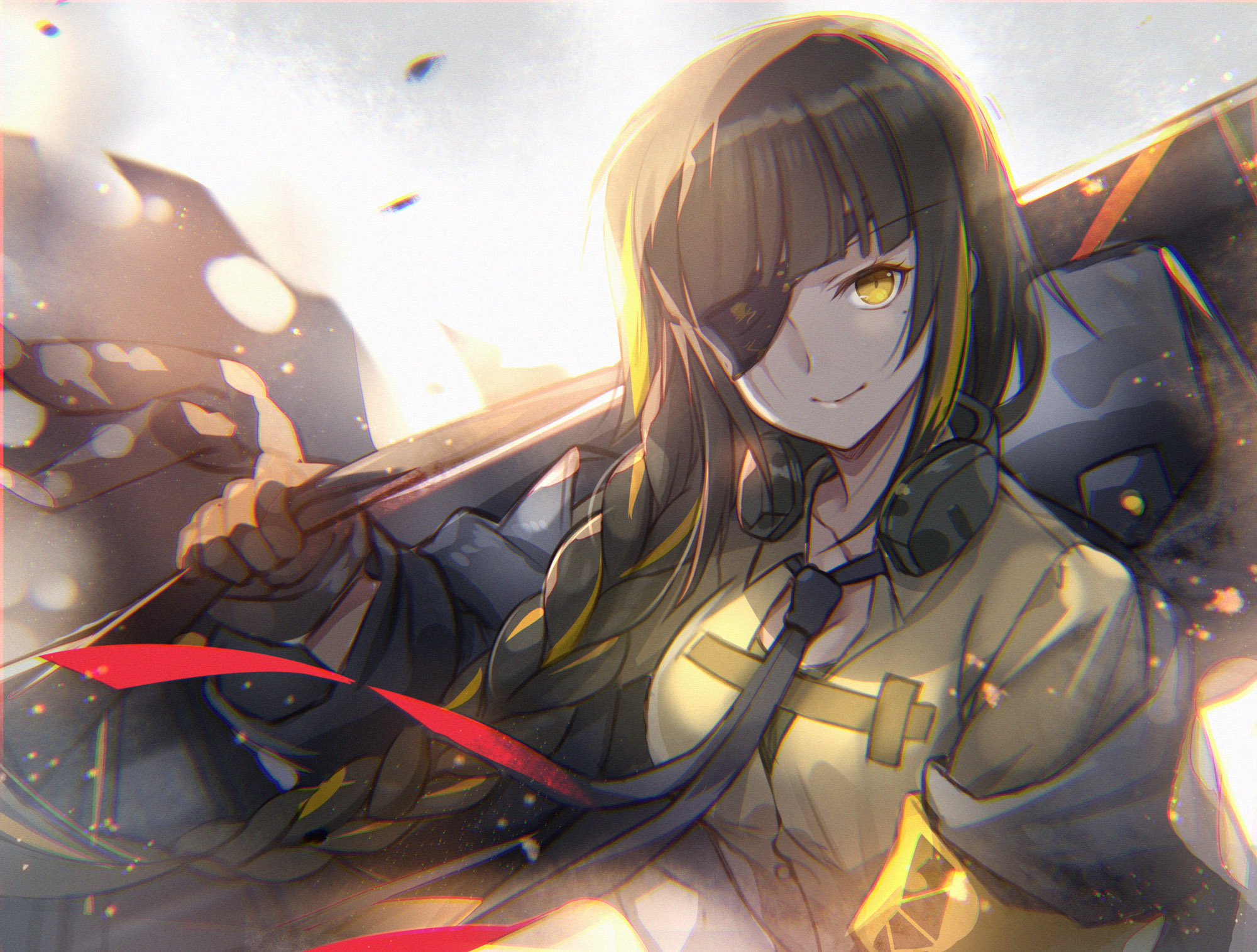 M16A1 from Girls Frontline with weapon HD Wallpaper