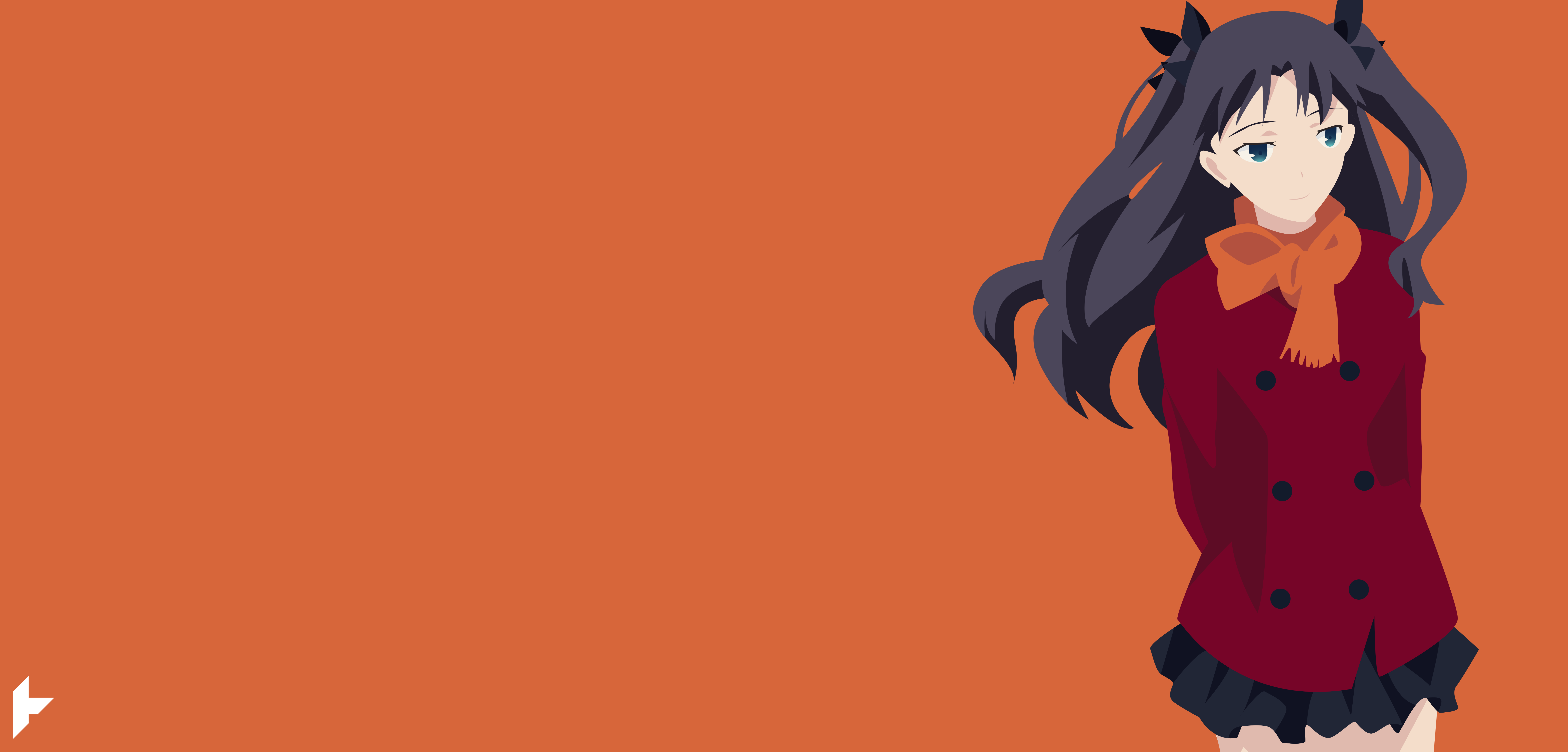 Rin Tohsaka from Fate/stay night HD Wallpaper