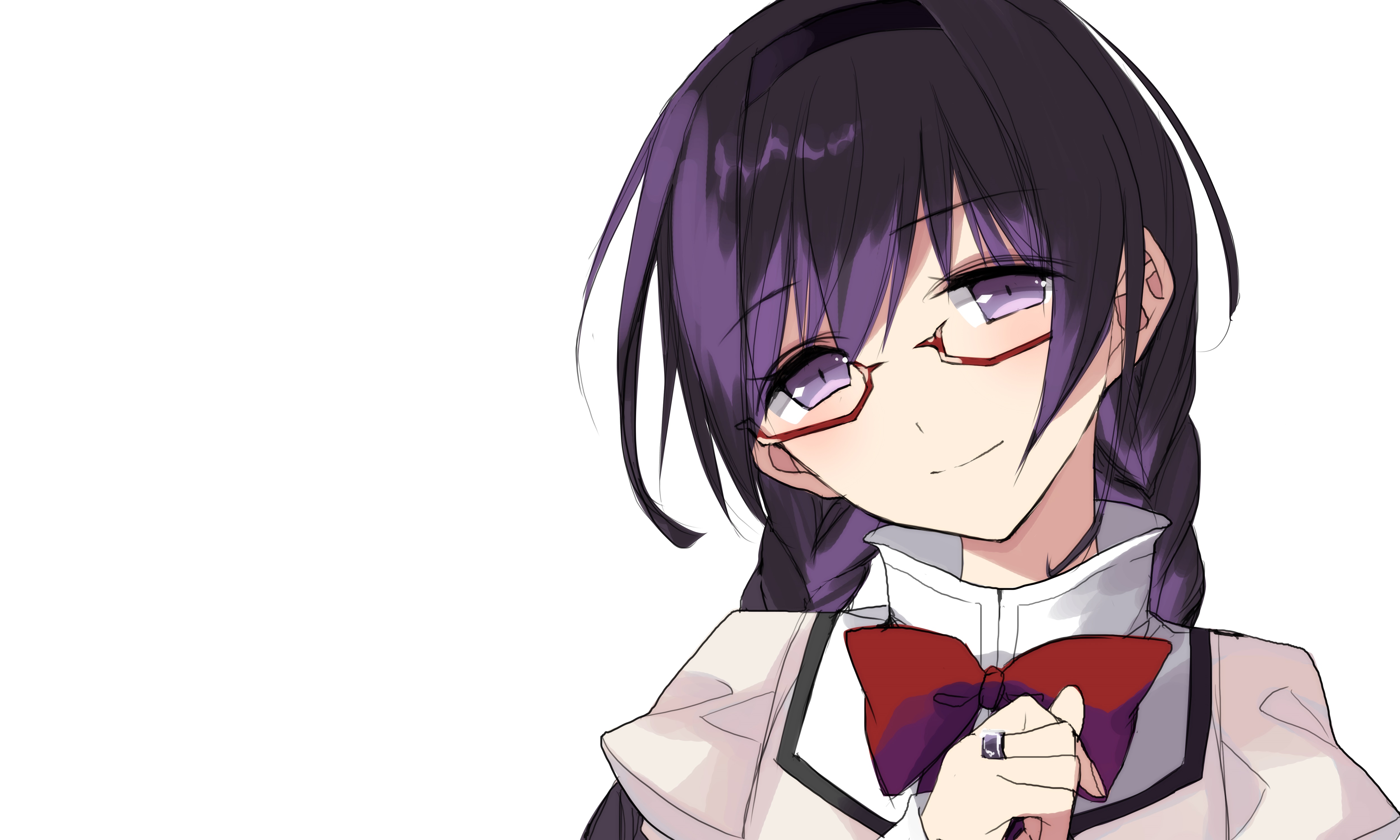 Homura Akemi from Puella Magi Madoka Magica HD Wallpaper