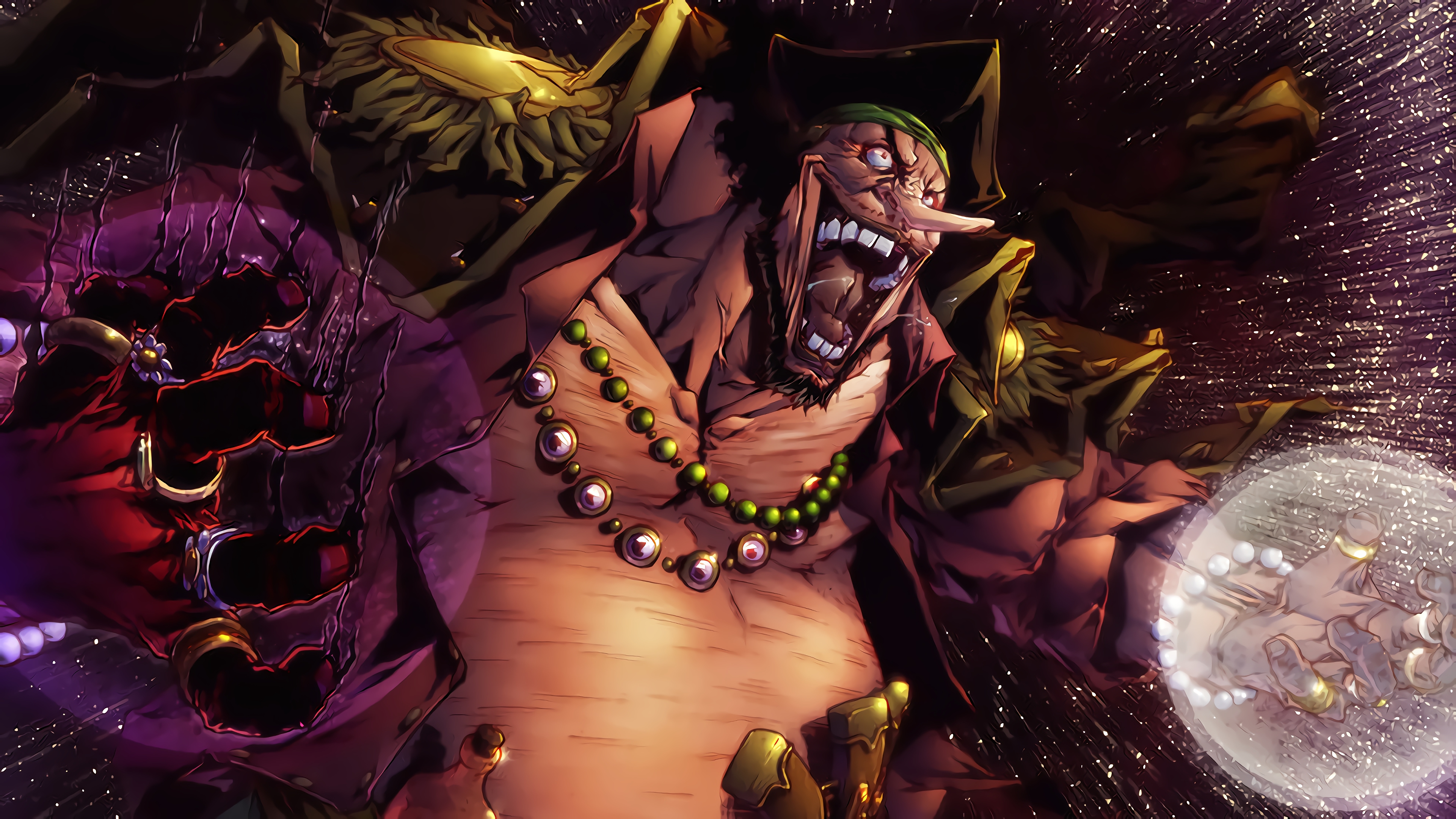 Marshall D. Teach from One Piece HD Wallpaper