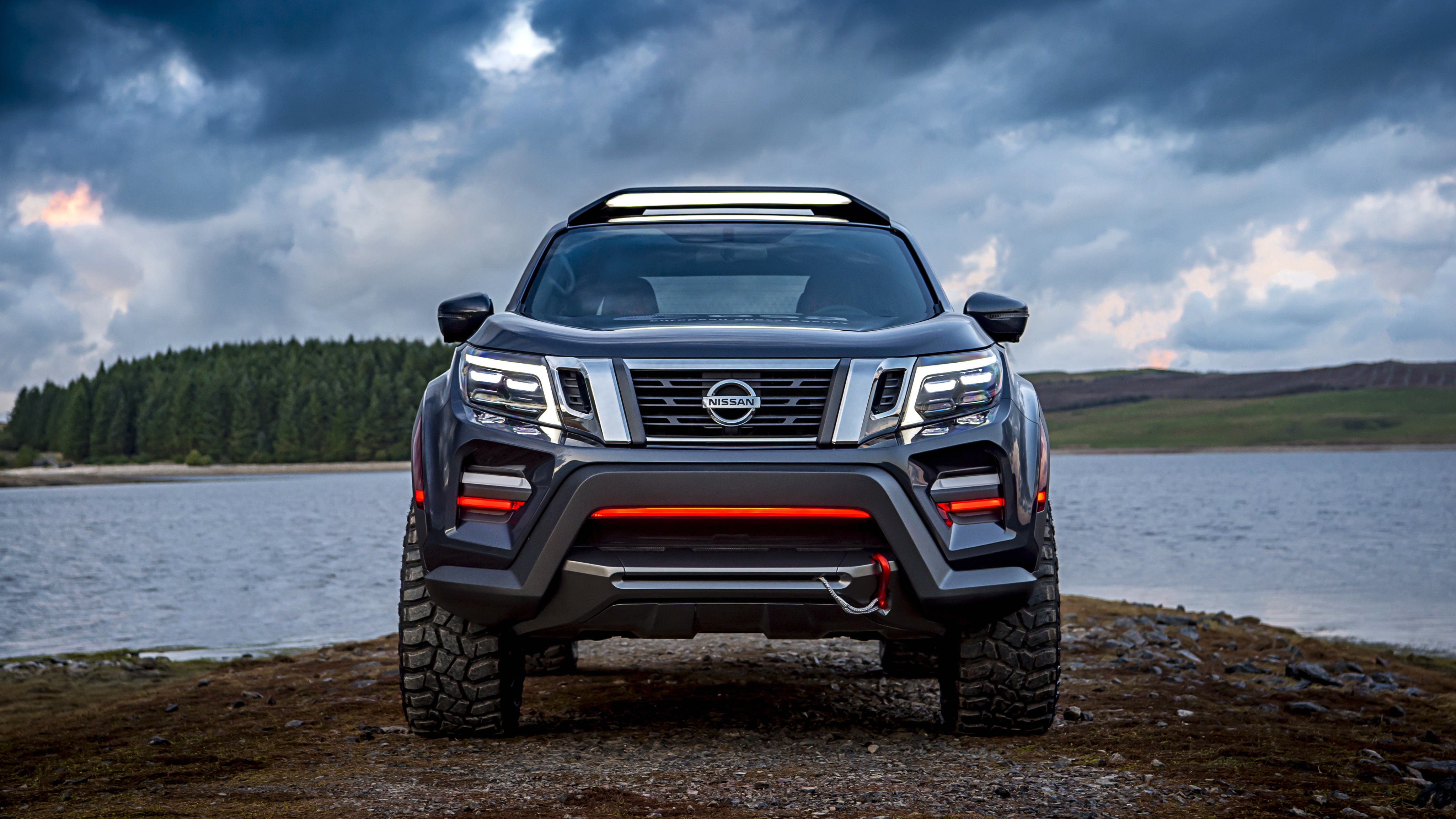 Nissan Navara Dark Sky Concept 4K HD Wallpaper