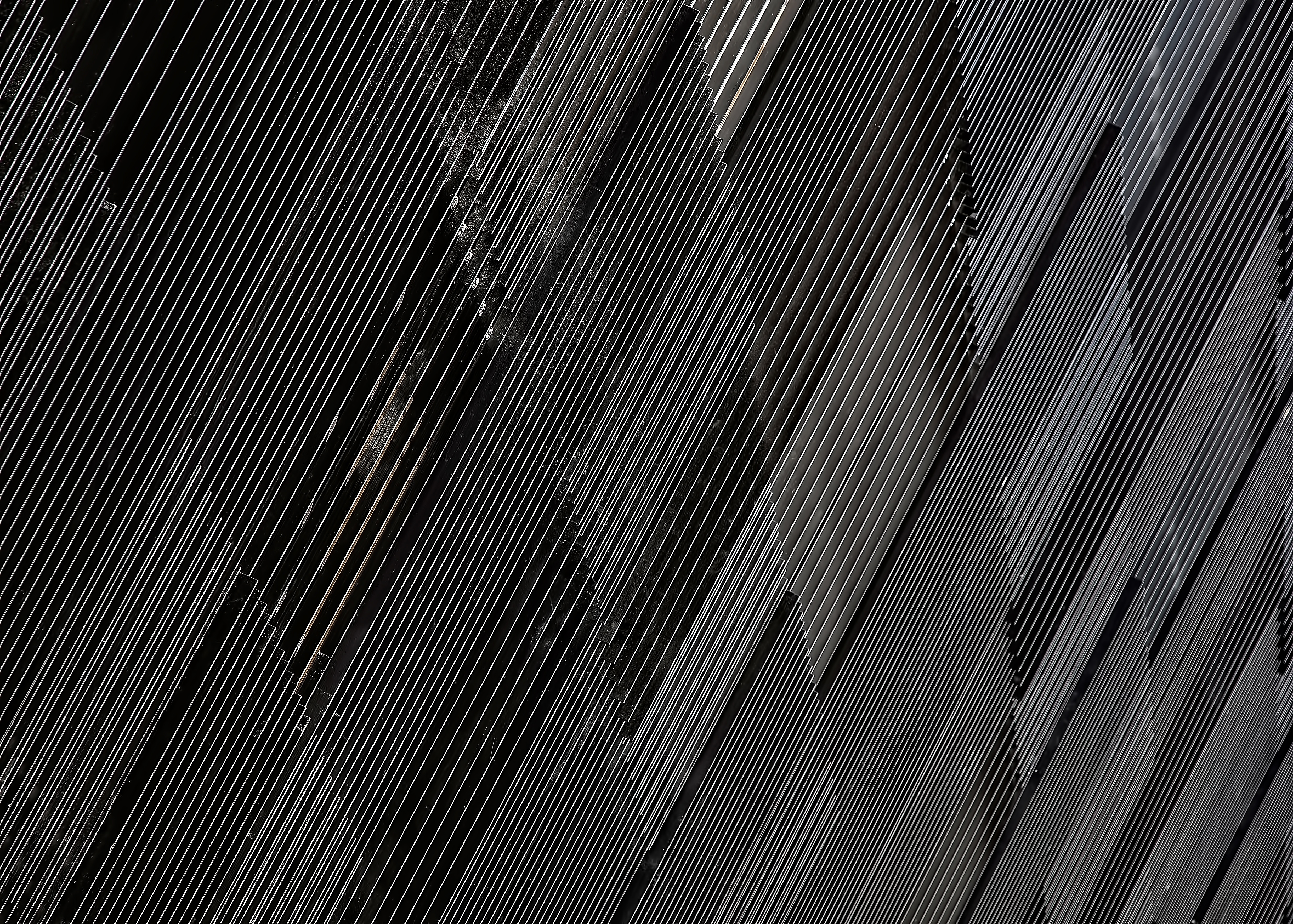 Diagonal lines of a building facade HD Wallpaper
