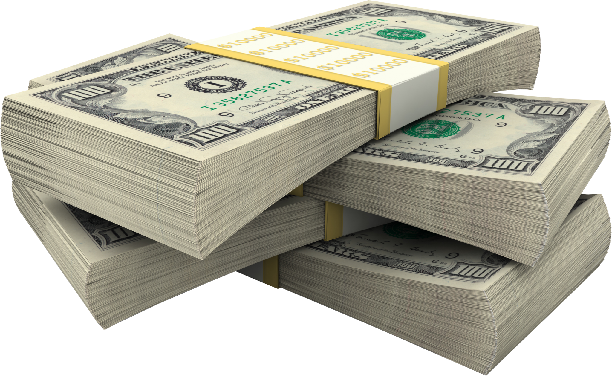 Stacks of US Dollar Bills HD Wallpaper