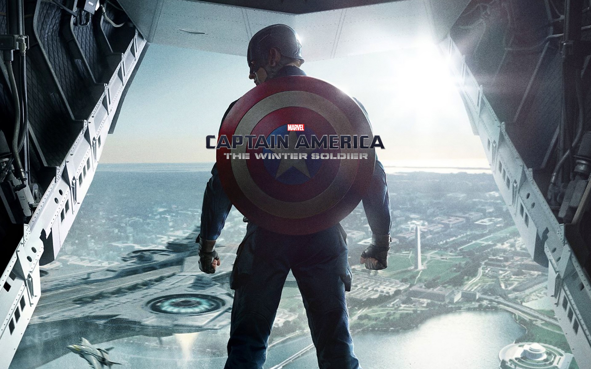 Captain America from Marvel's The Winter Soldier HD Wallpaper