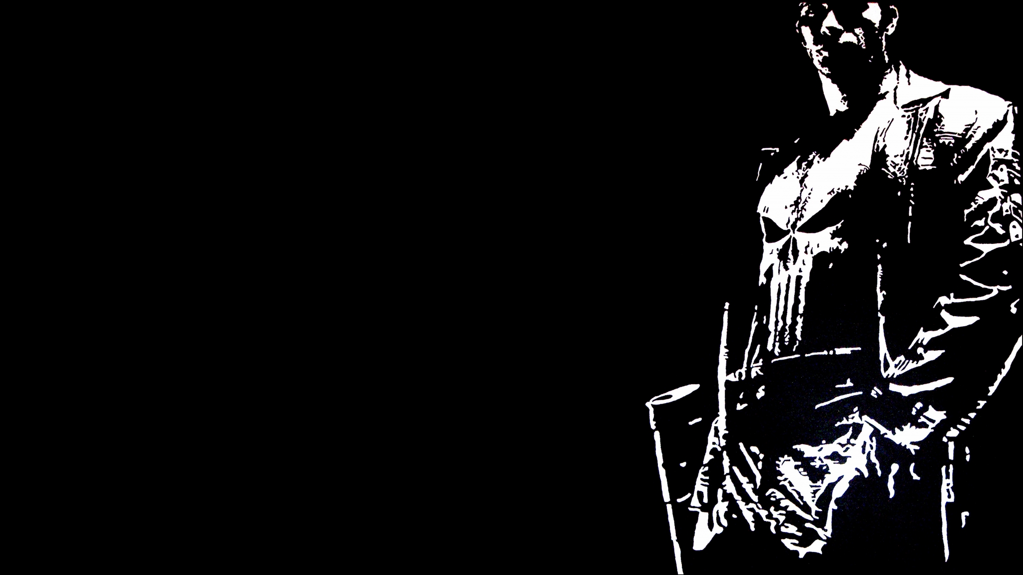 The Punisher Skull Jacket HD Wallpaper