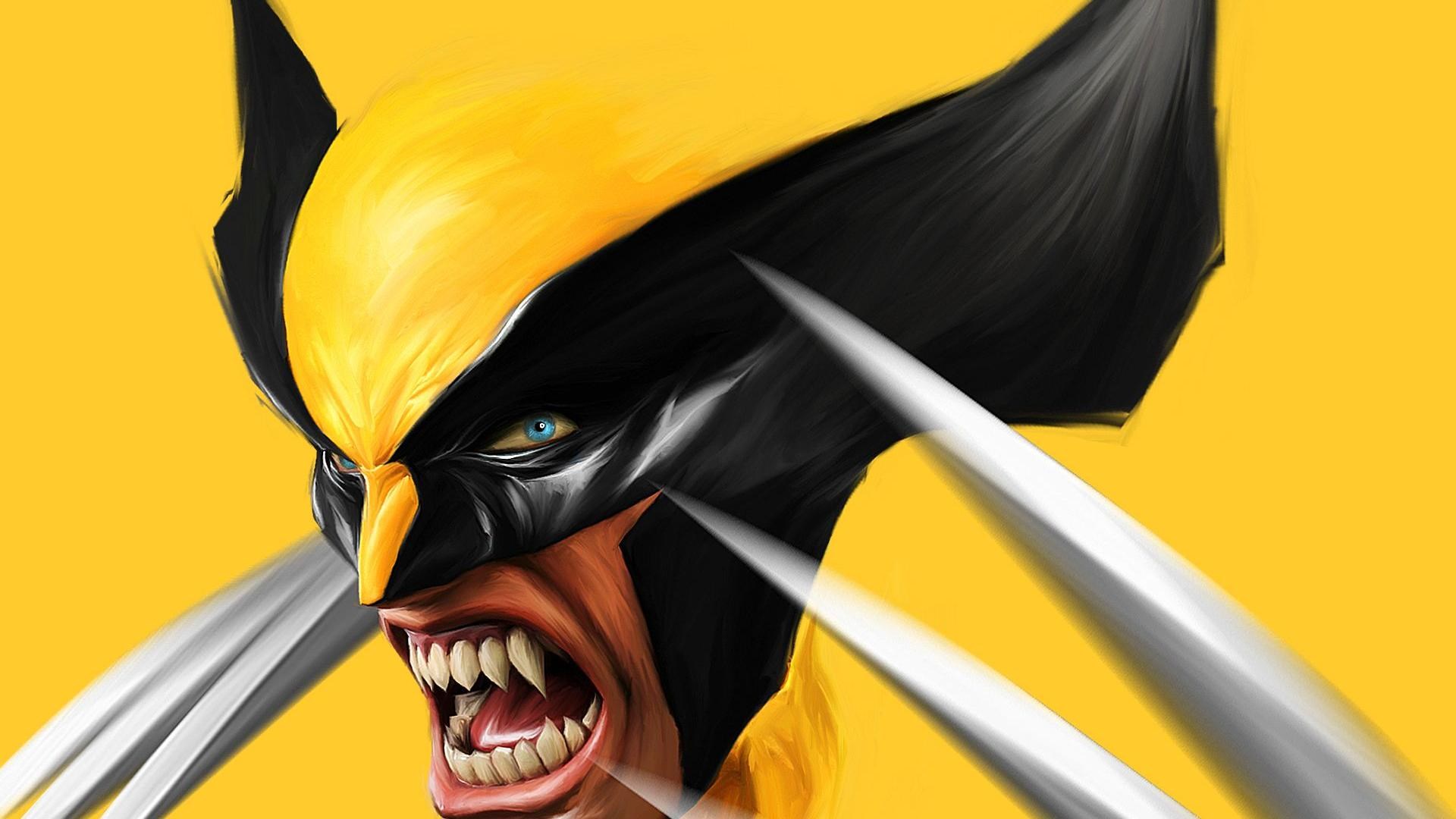 Wolverine with Claws HD Wallpaper