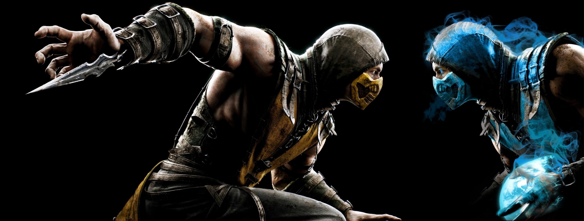 Scorpion and Sub-Zero from Mortal Kombat HD Wallpaper