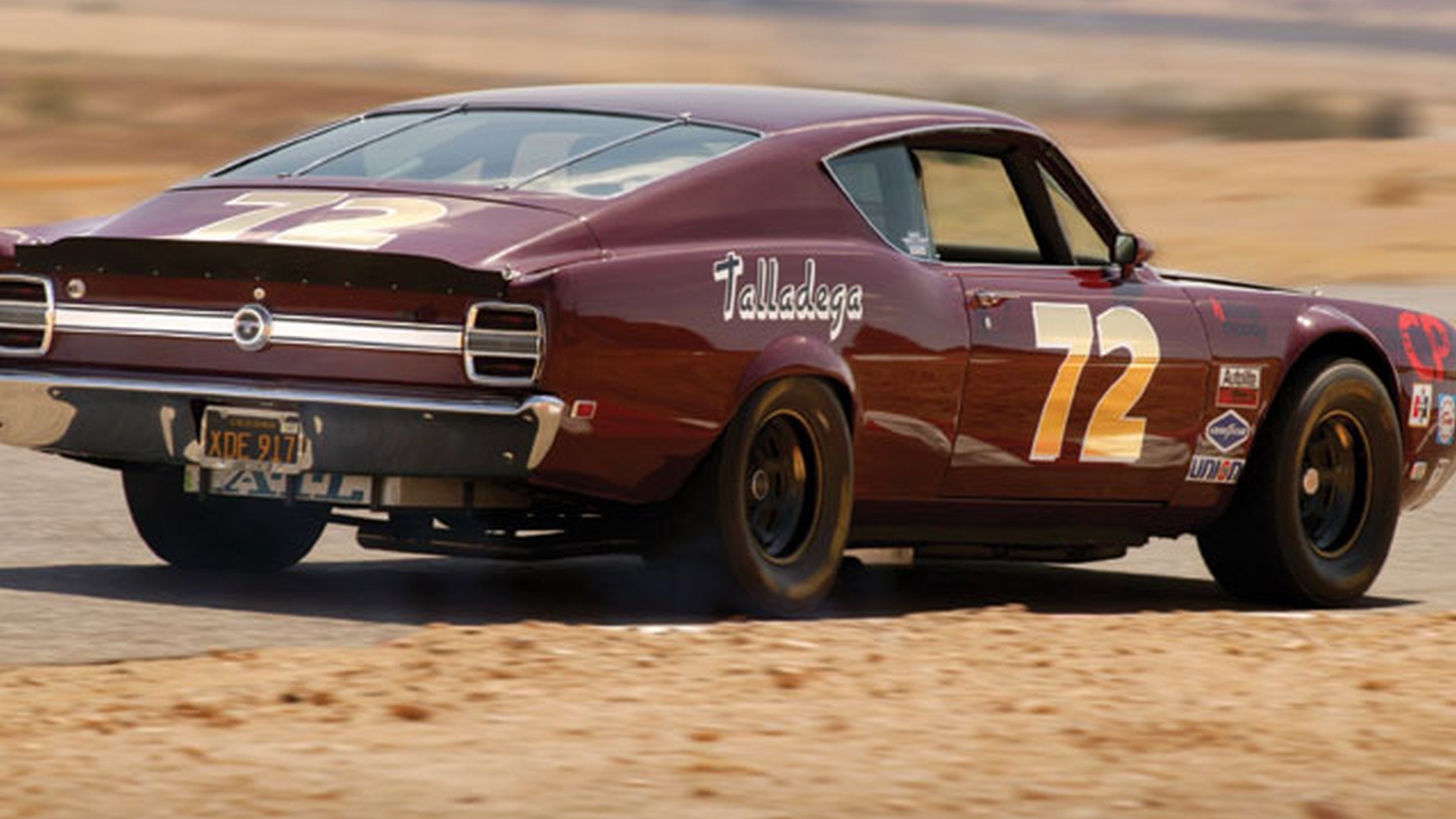 1969 Ford Torino Talladega race car HD Wallpaper