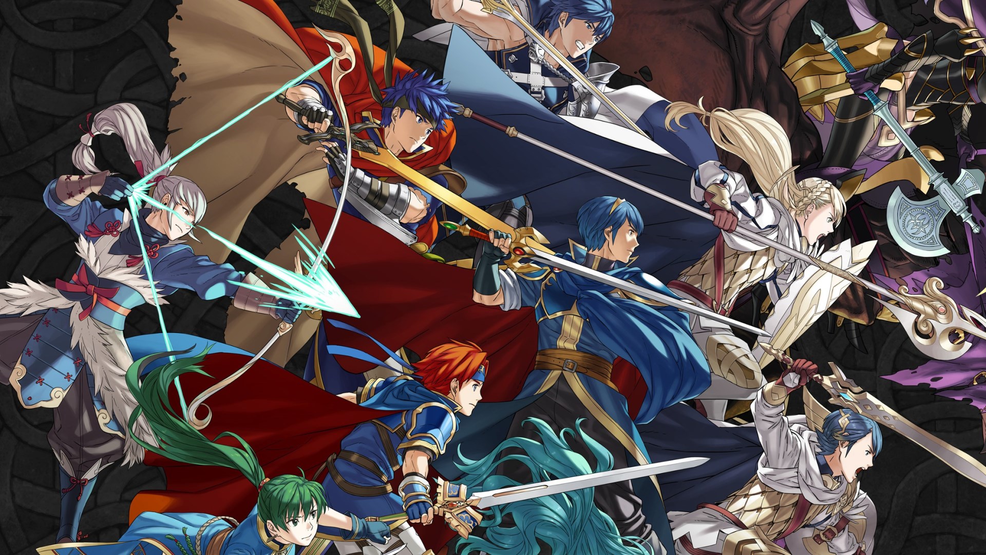 Fire Emblem Heroes characters in battle HD Wallpaper