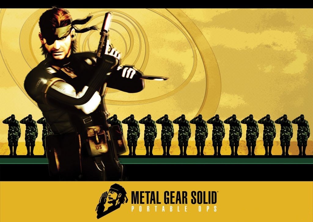 Solid Snake from Metal Gear Solid: Portable Ops HD Wallpaper