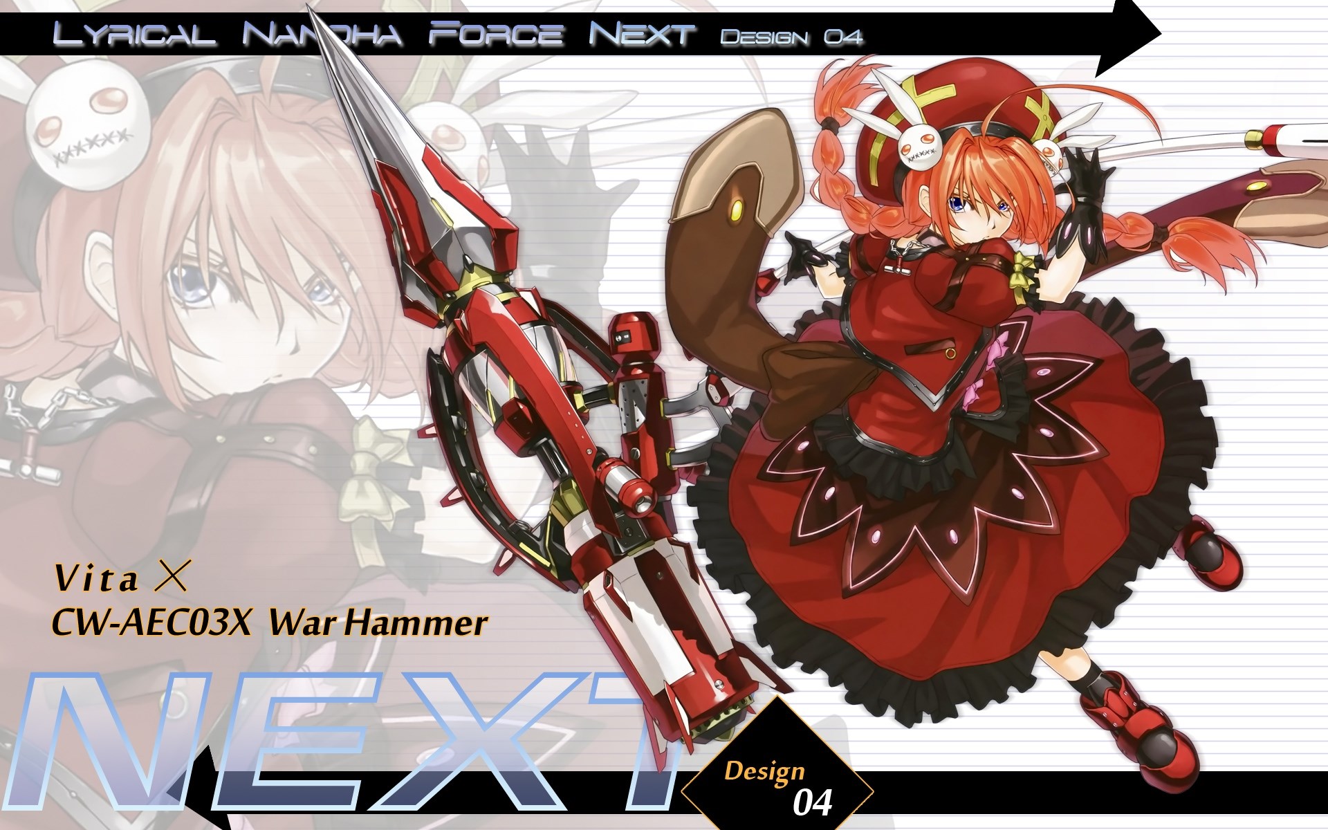 Vita X from Magical Girl Lyrical Nanoha HD Wallpaper