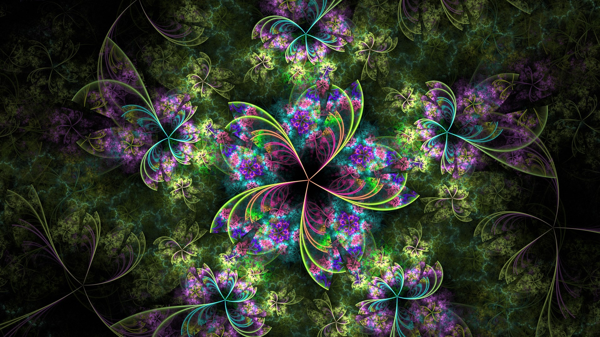 Cool Fractal Art HD Wallpaper