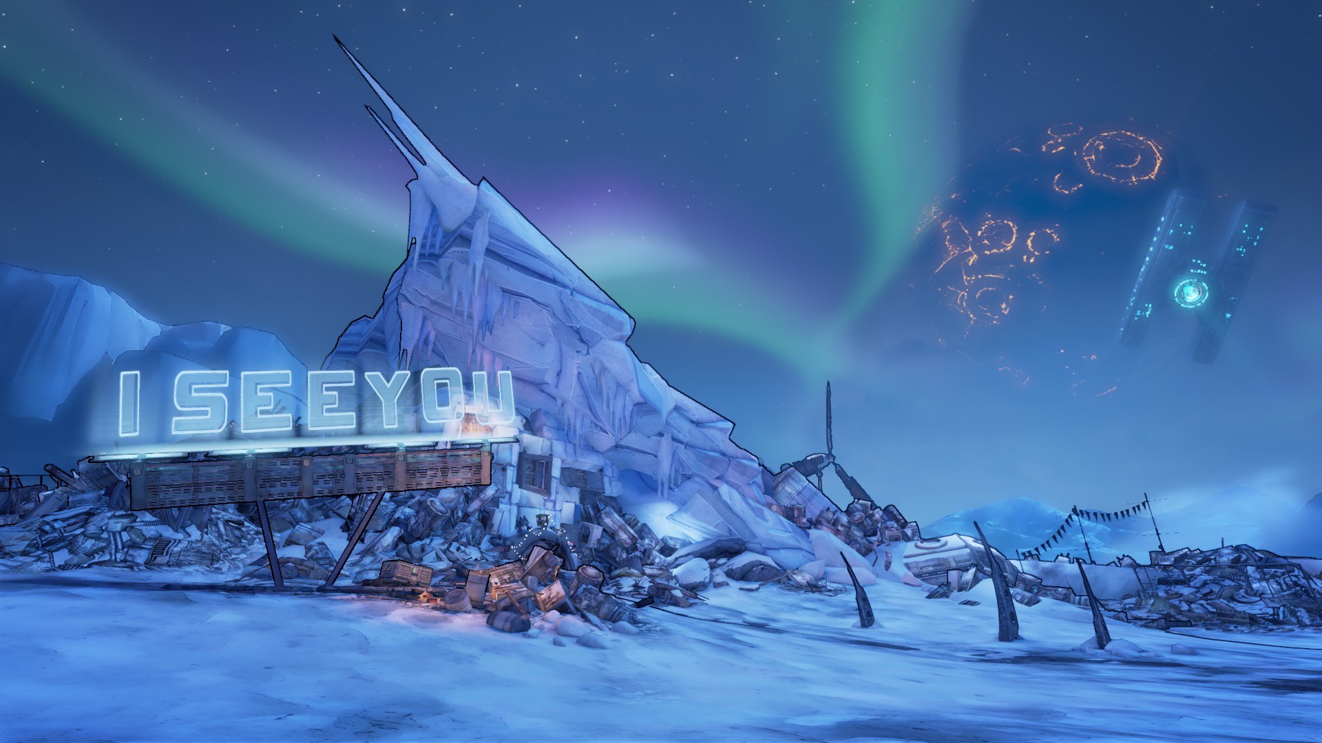 I See You sign in Borderlands 2 HD Wallpaper