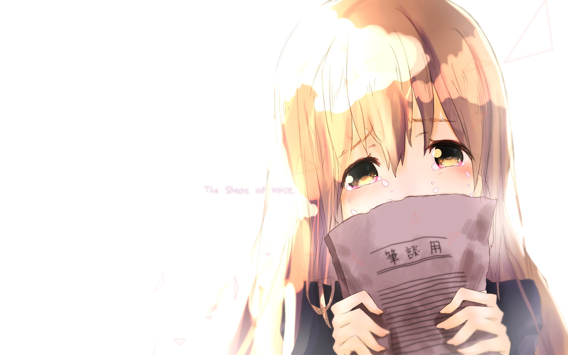 Koe no Katachi Emotional Scene HD Wallpaper