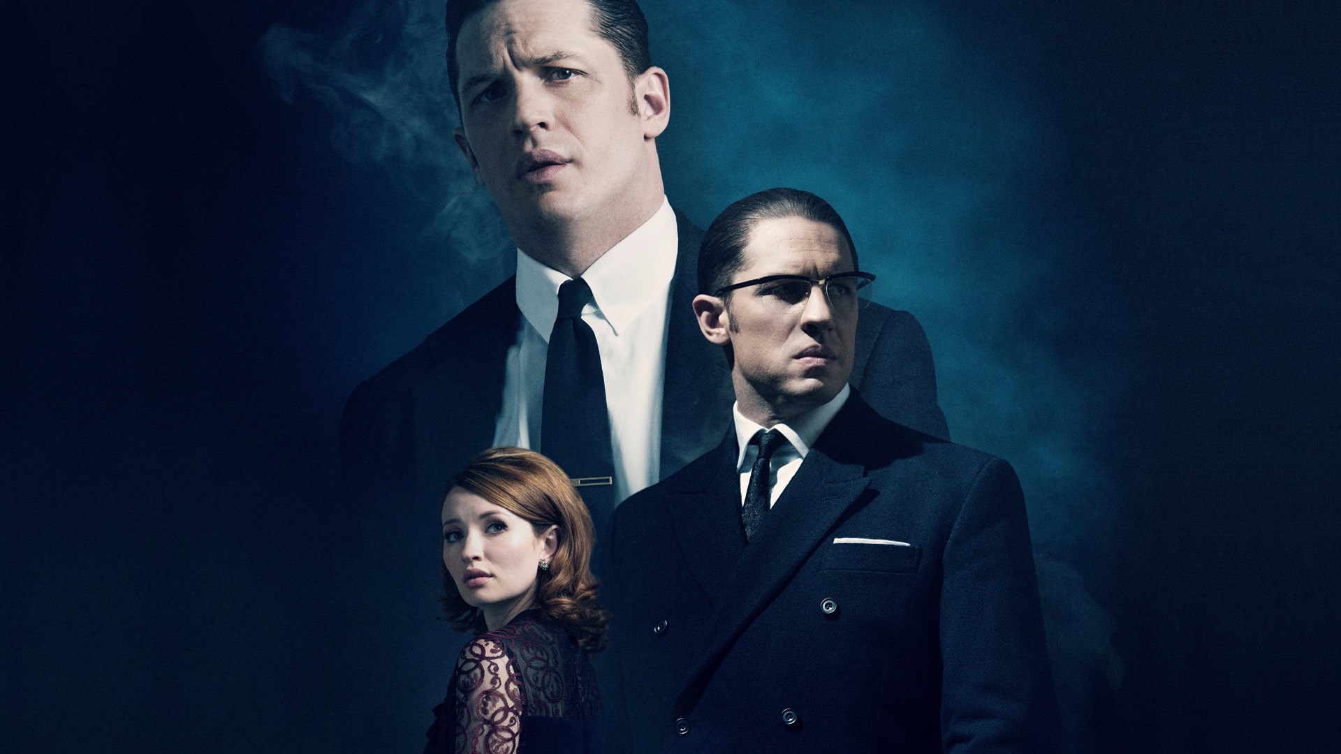 Tom Hardy as Ronnie and Reggie Kray in Legend HD Wallpaper