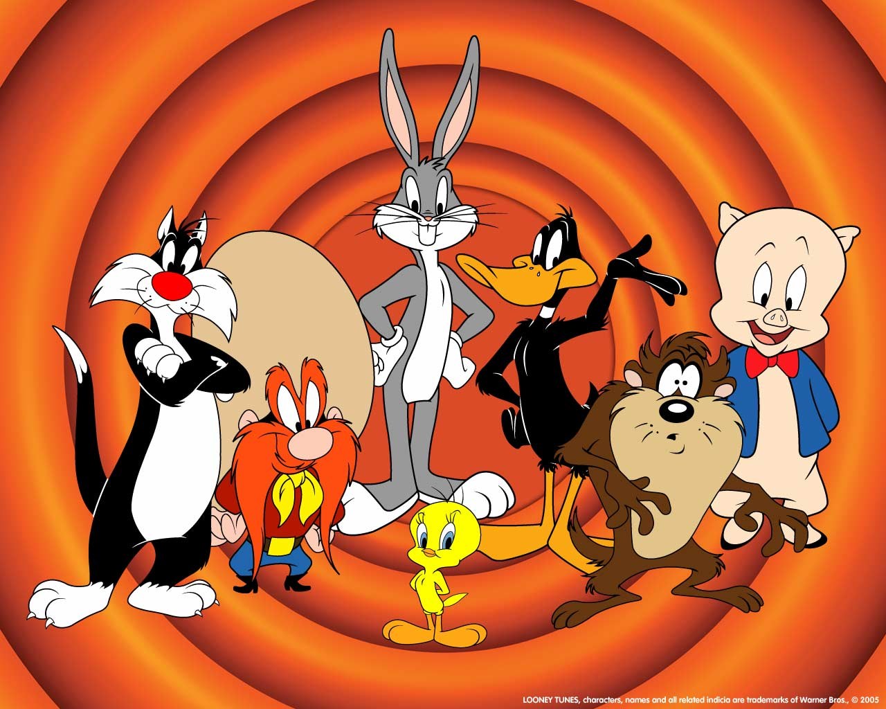 Warner Brothers Looney Tunes Cartoon Bugs Bunny HD Wallpaper Rare 
