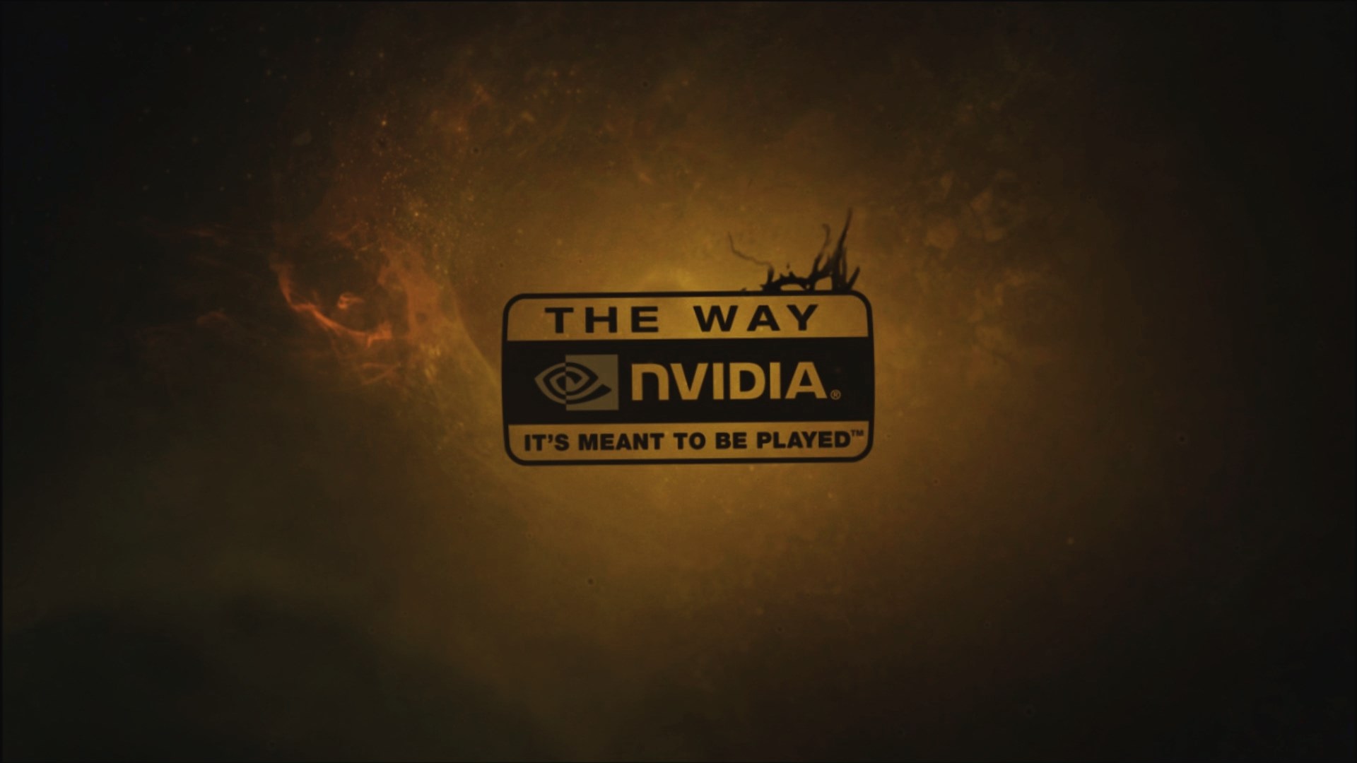 Nvidia The Way It's Meant To Be Played logo HD Wallpaper