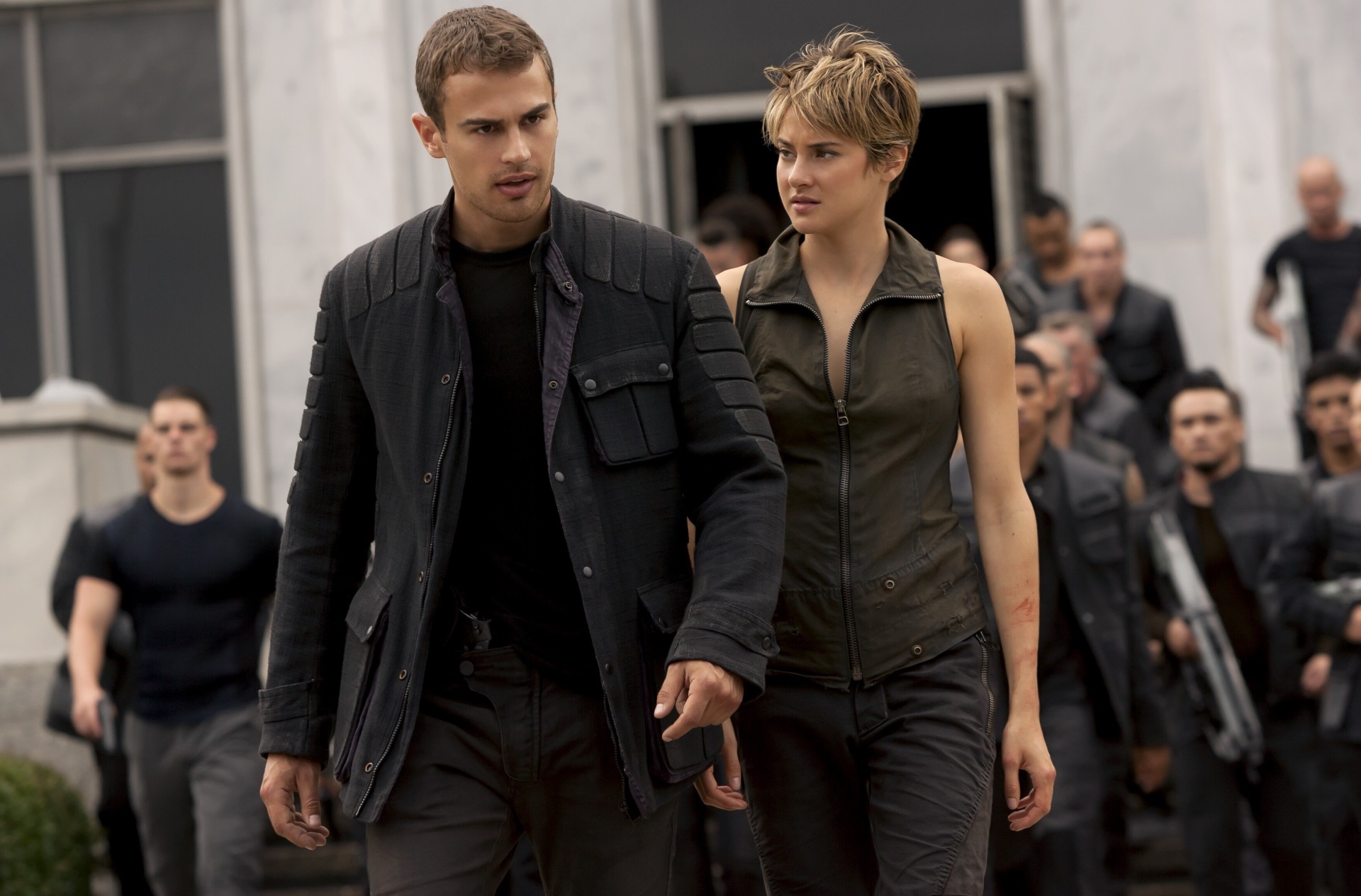 Four, Tris, and Insurgent characters HD Wallpaper