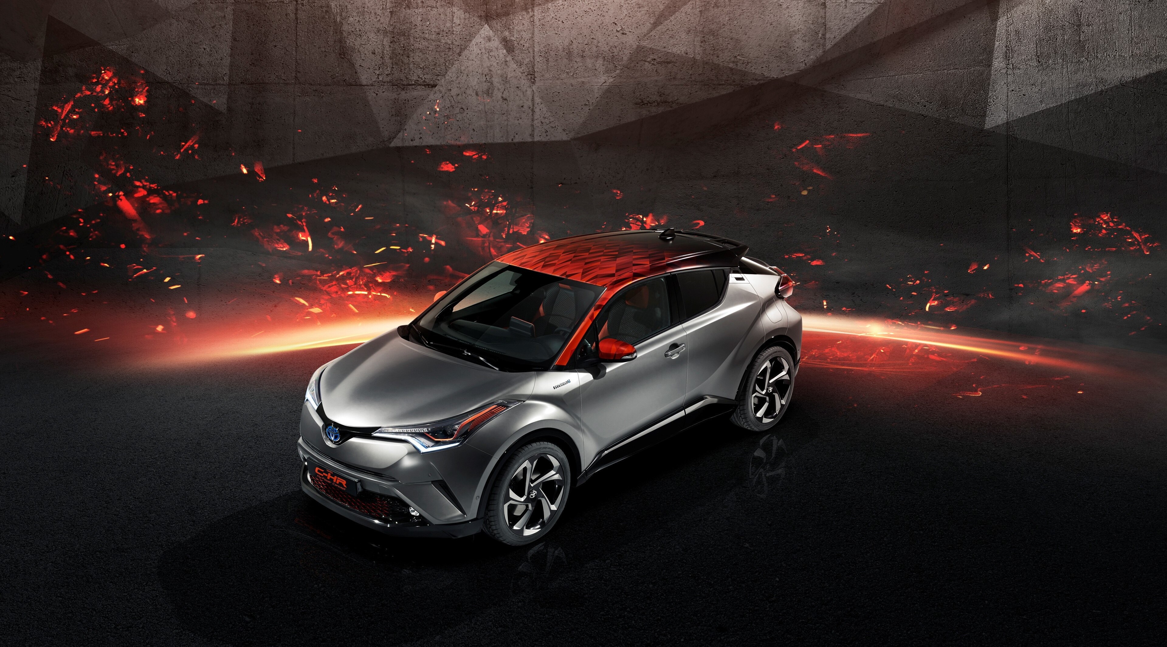Toyota C-HR HY Power 4K HD Wallpaper