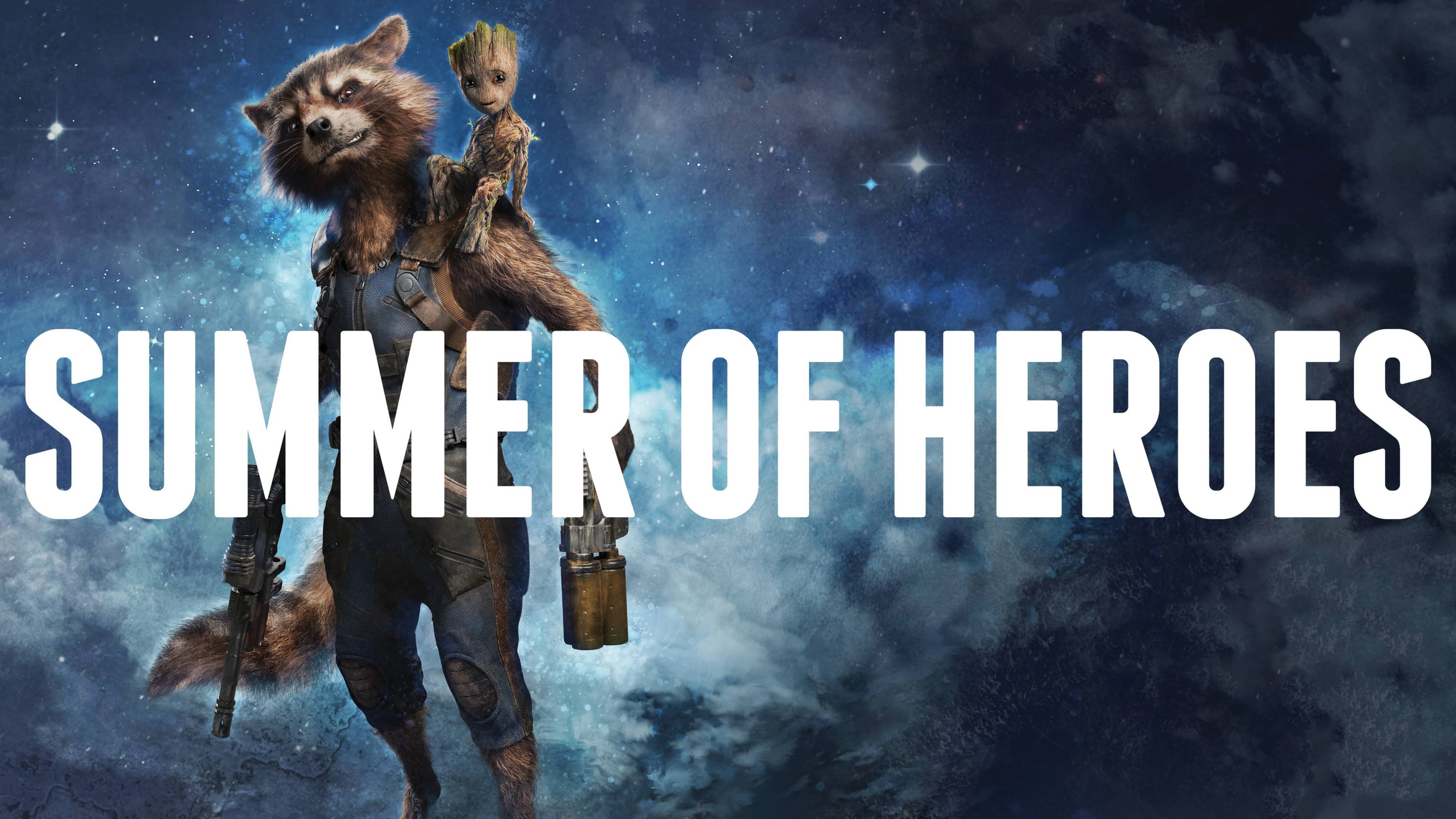 Rocket and Groot from Guardians of the Galaxy HD Wallpaper