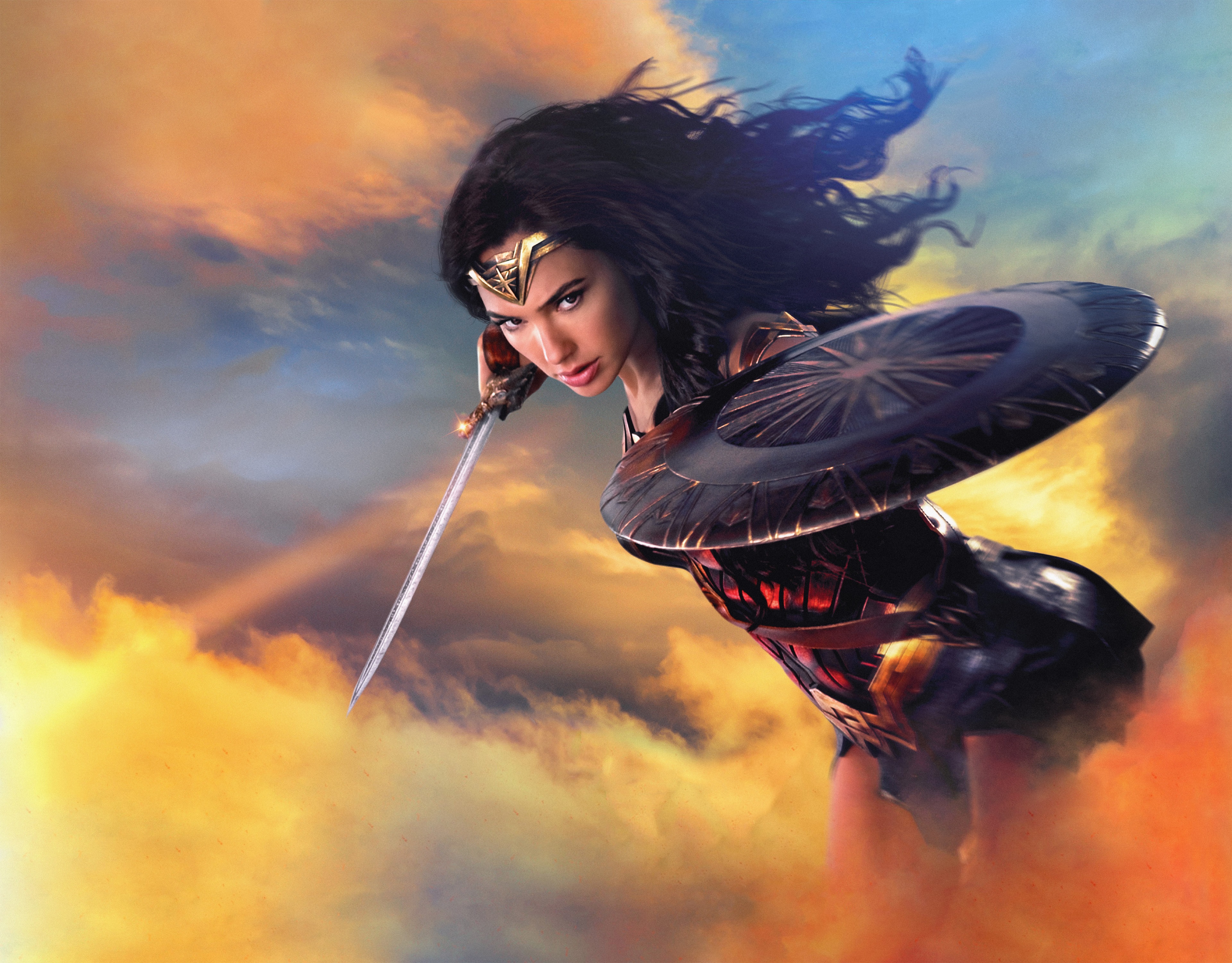 Wonder Woman 4K HD Wallpaper